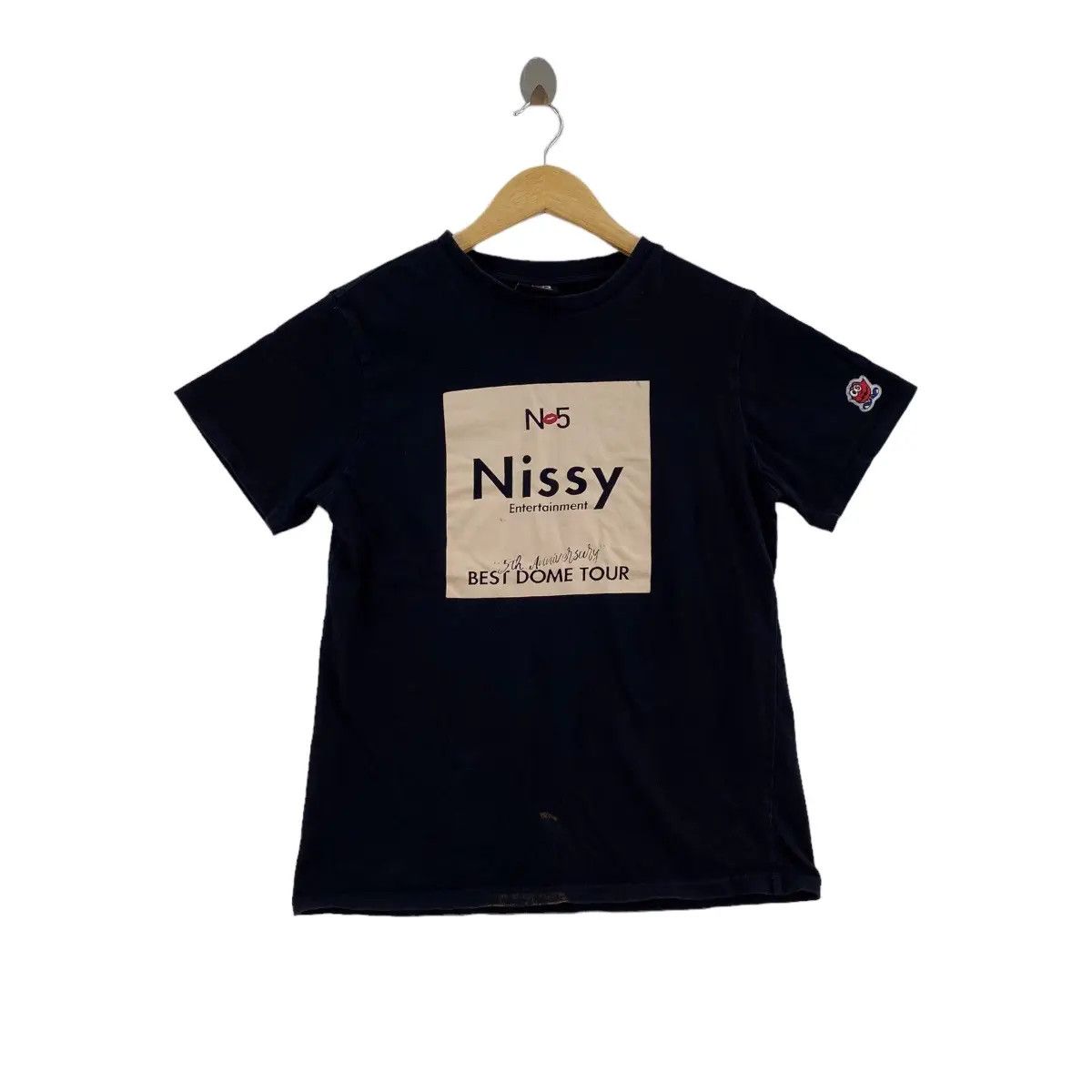 Vintage NISSY BEST DOME TOUR Takahiro Nishijima Tee Shirt Top Size M / US 6-8 / IT 42-44 - 1 Thumbnail