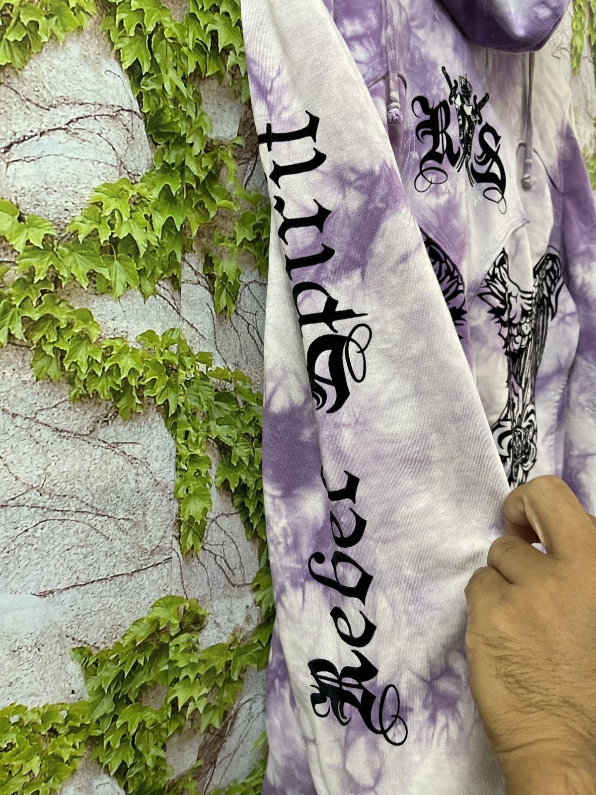 Affliction VINTAGE REBEL SPIRIT TIE DYE ZIPPER UP VERY RARE Size US M / EU 48-50 / 2 - 11 Thumbnail