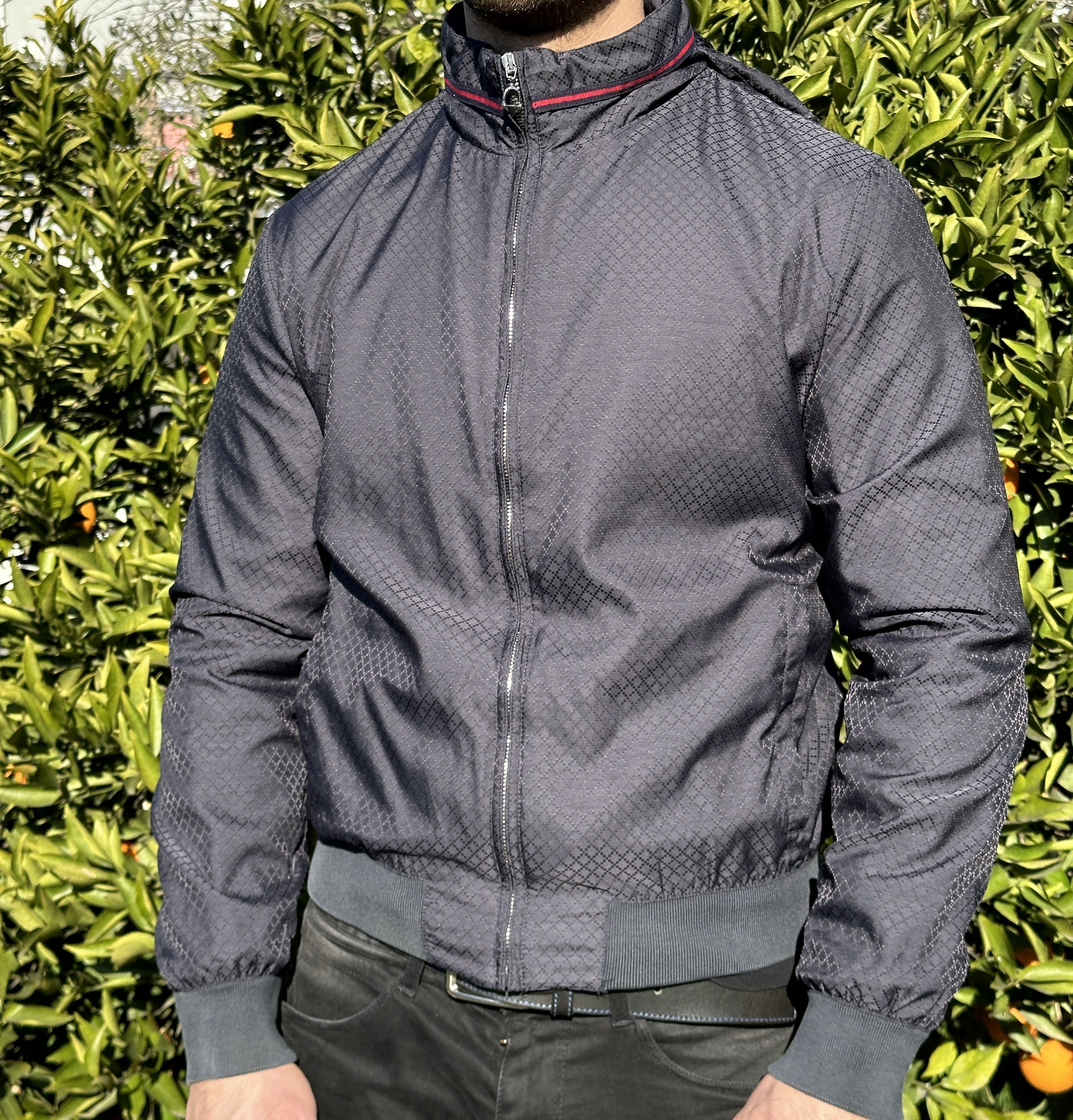 Gucci Gucci Luxury Light Jacket Bomber Hooded Check Size 46 S Size US S / EU 44-46 / 1 - 3 Thumbnail