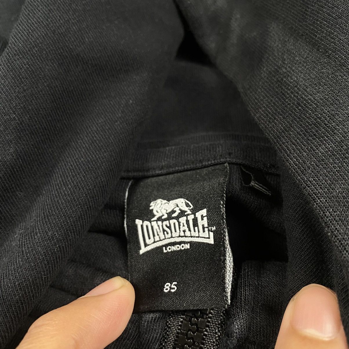 Lonsdale Lonsdale Boxy Crop Zip Up Hoodie Size M / US 6-8 / IT 42-44 - 7 Thumbnail