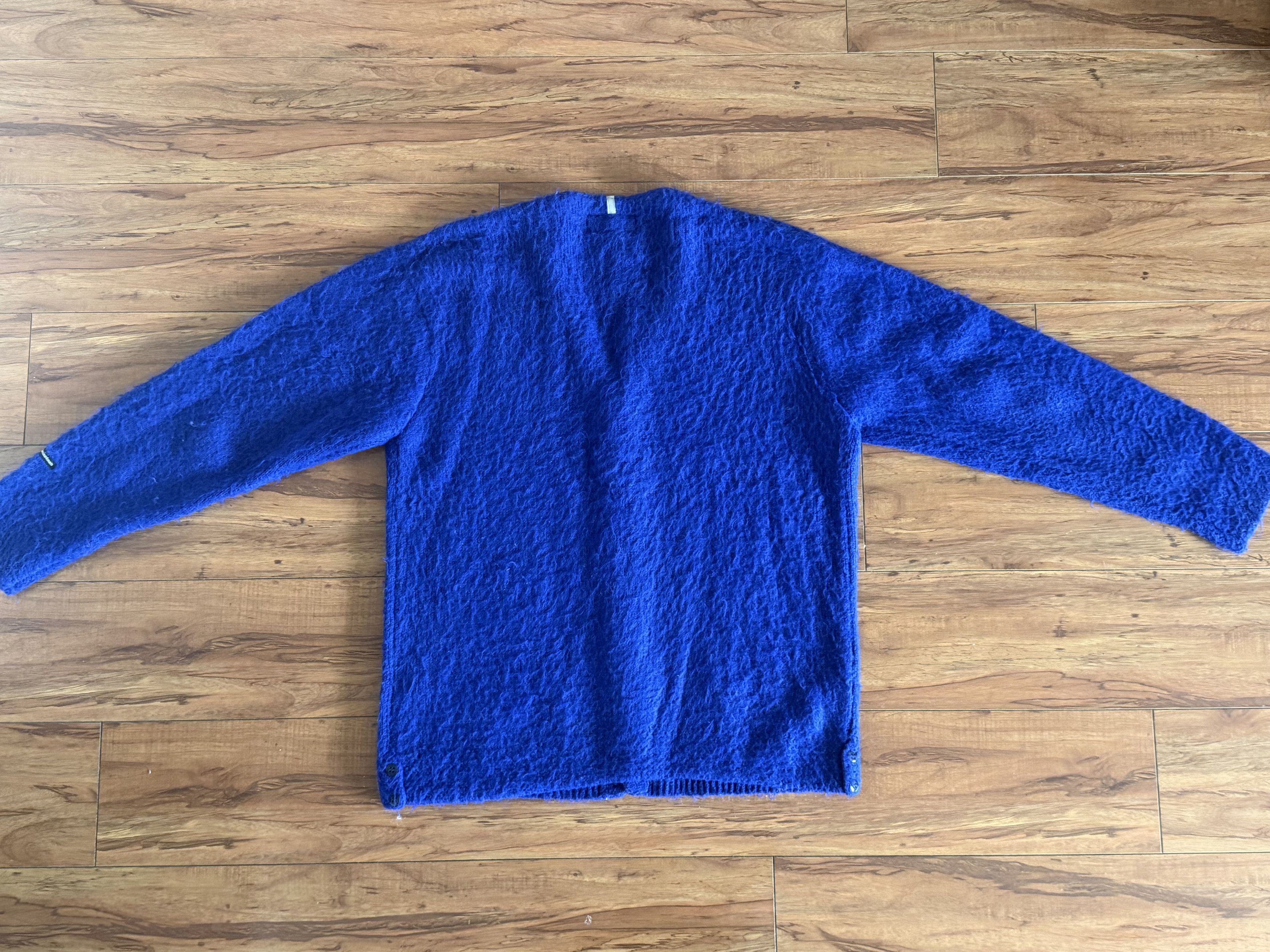 Manastash Cobalt Blue Cardigan Size US L / EU 52-54 / 3 - 5 Thumbnail
