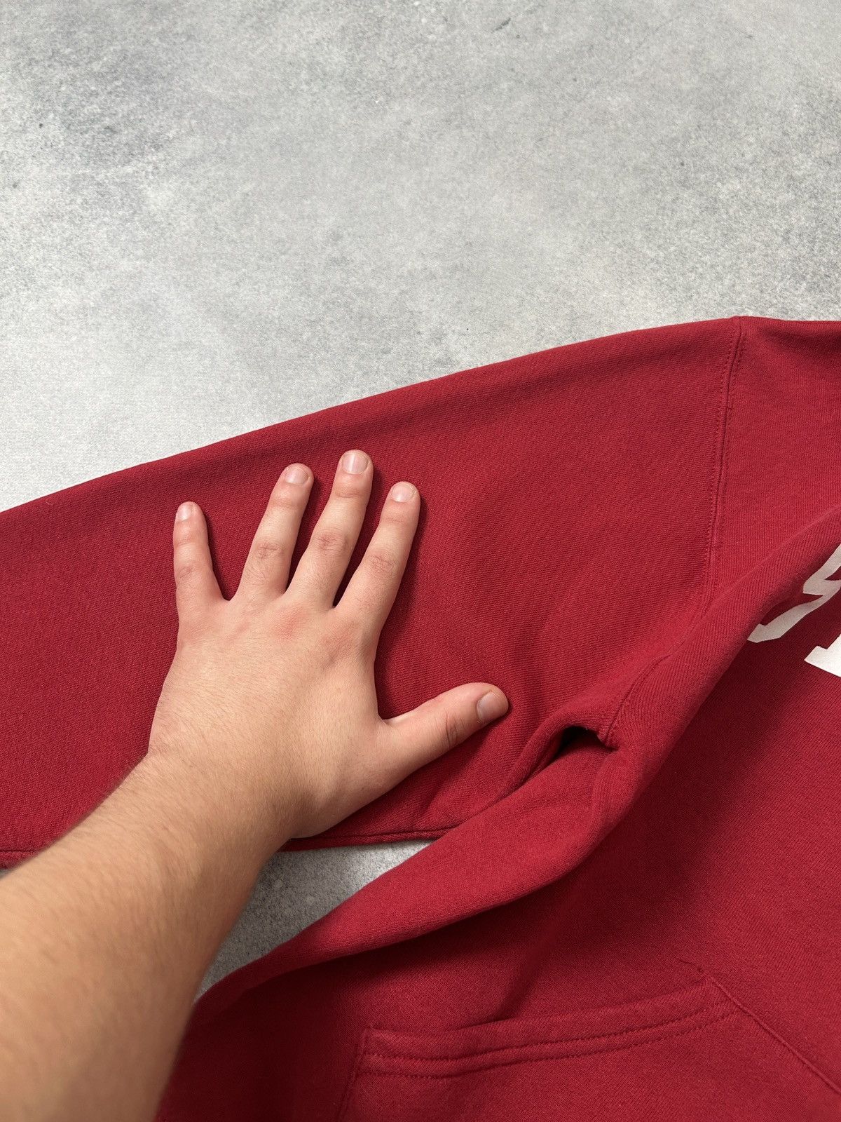 Russell Athletic Vintage Russell Athletic Stanford vintage red hoodies Size US S / EU 44-46 / 1 - 6 Thumbnail