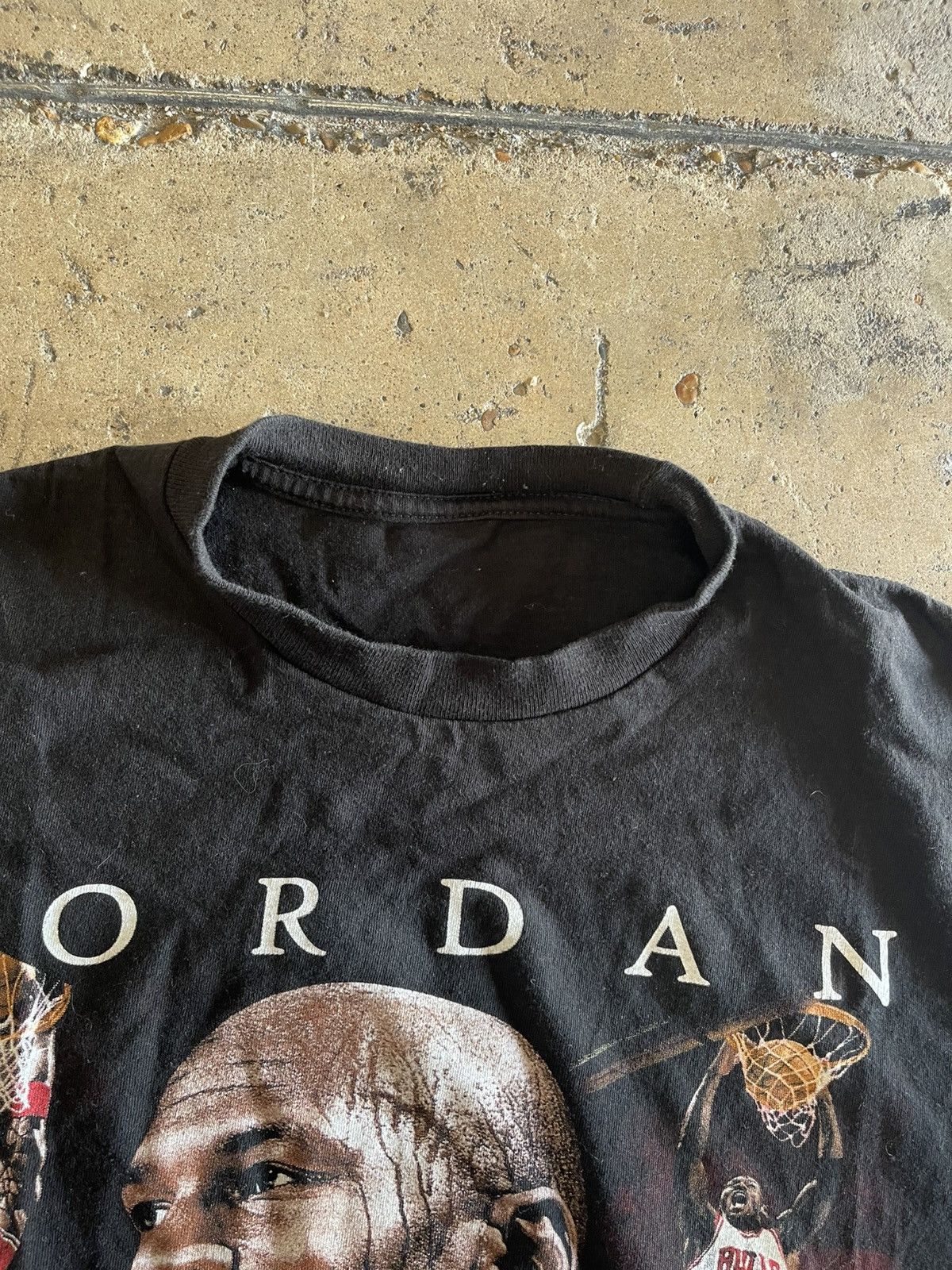 Jordan Brand × Vintage VTG Y2K MICHAEL JORDAN RAP TEE Size US L / EU 52-54 / 3 - 3 Thumbnail
