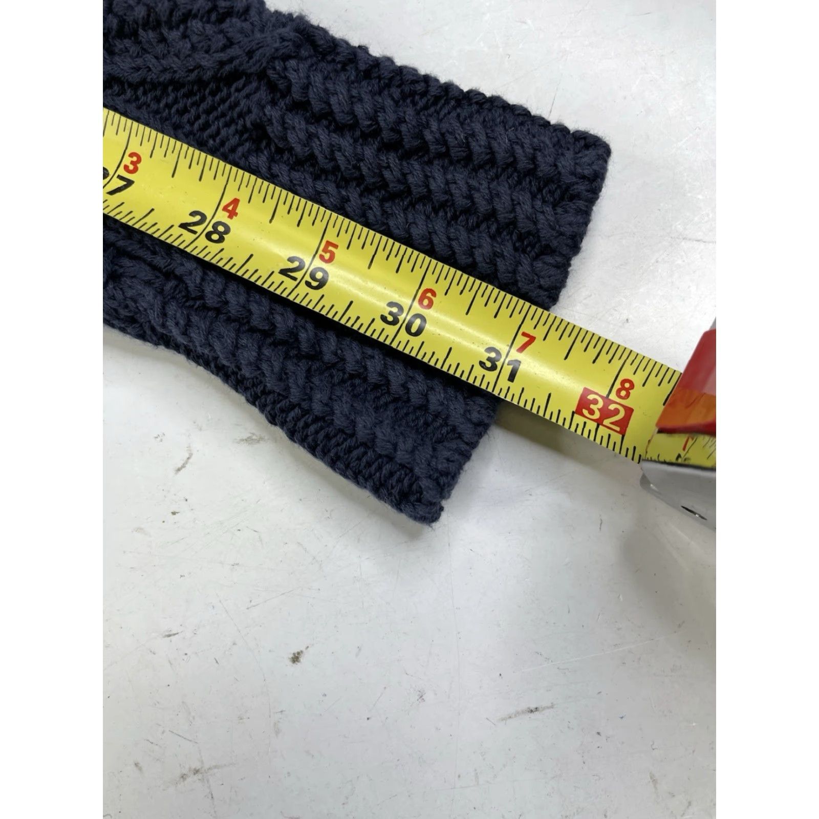 Vintage LL Bean Signature Womens Fisherman Sweater Large V Neck Navy Blue Preppy Size L / US 10 / IT 46 - 4 Thumbnail