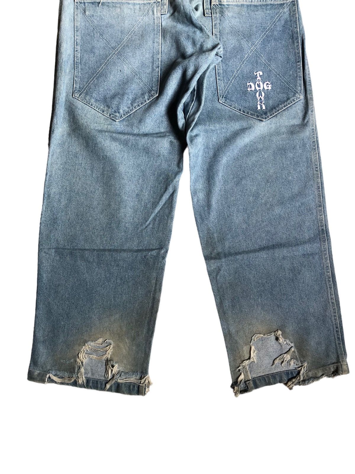 Dogtown × JNCO Distressed Dogtown Baggy Hip Hop Skateboard Pants Size US 30 / EU 46 - 8 Thumbnail