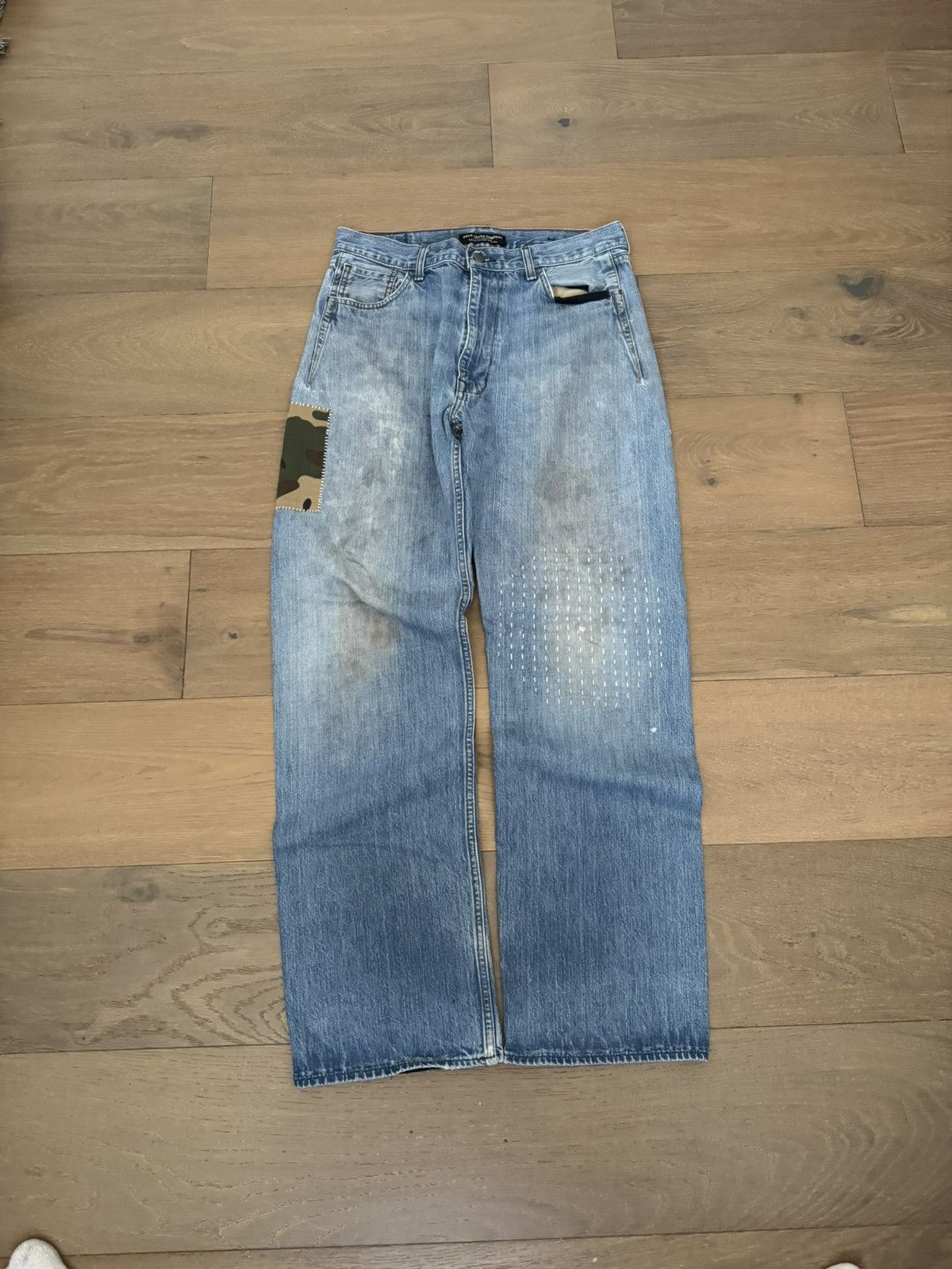 Polo Ralph Lauren Seamless Polo Jeans Company Denim Size US 34 / EU 50 - 1 Thumbnail