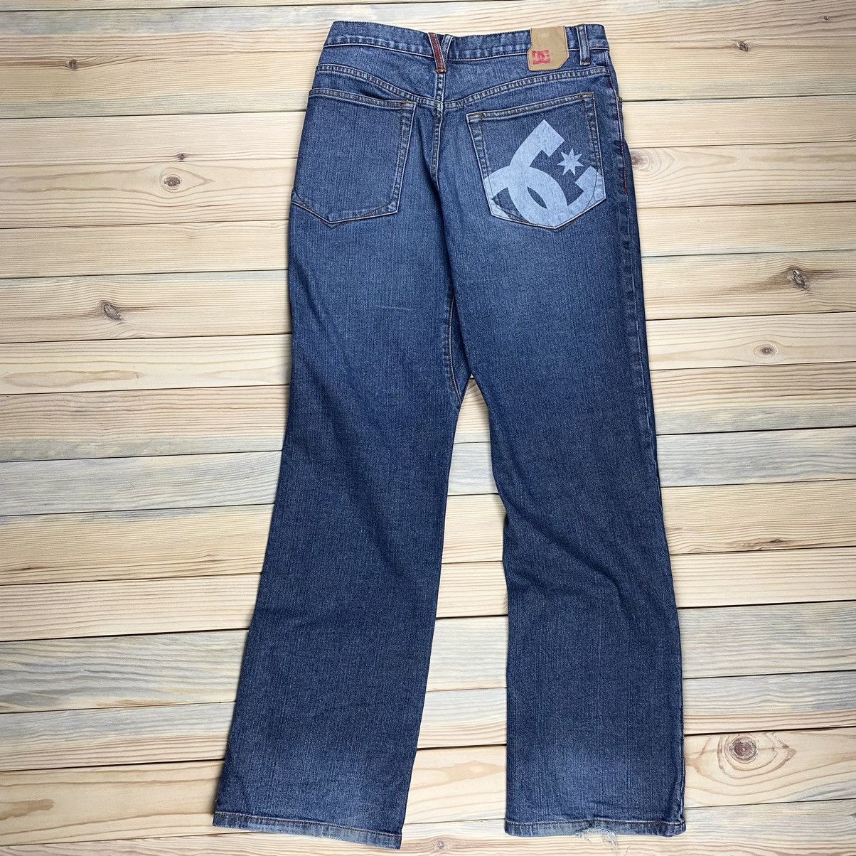 DC DC Aidan II Denim Jeans Big Logo printed on Back Size US 35 - 10 Thumbnail