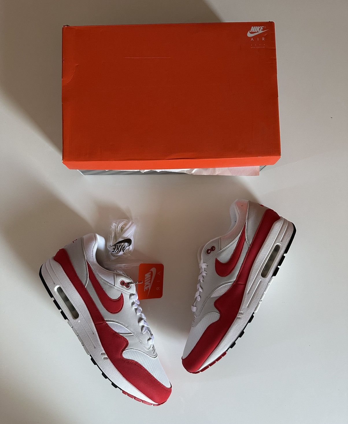 Nike Nike Air Max 1 Anniversary Red Size US 14 / EU 47 - 2 Thumbnail