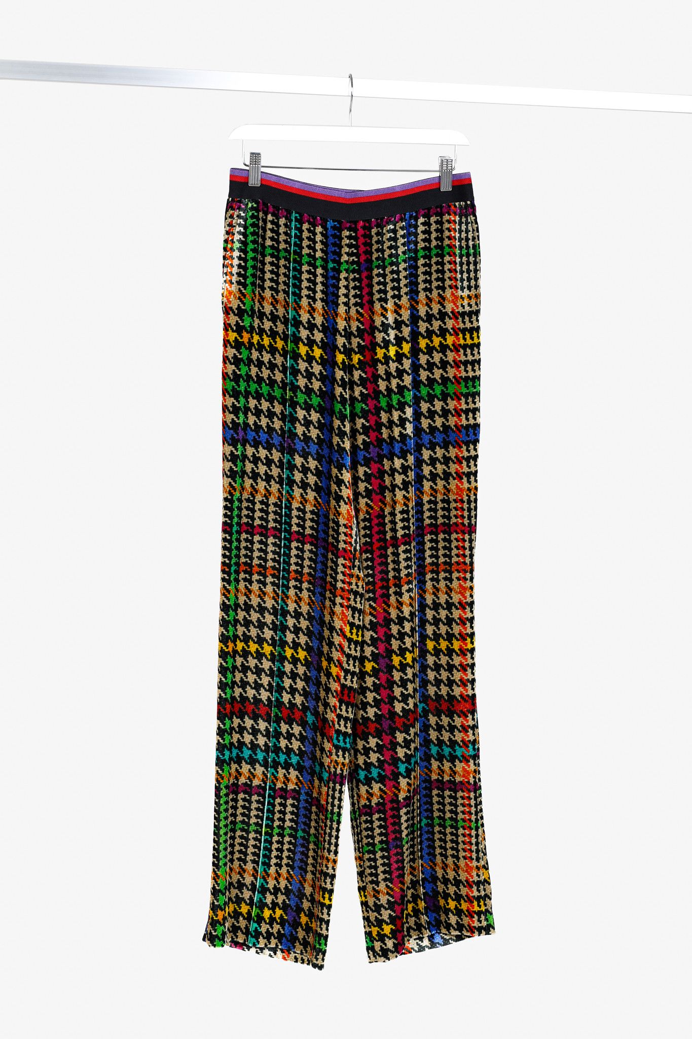 パンツ ETRO Cropped chino pants Etro Cropped Chino Pants With Ton-sur-ton Chevron Pattern In