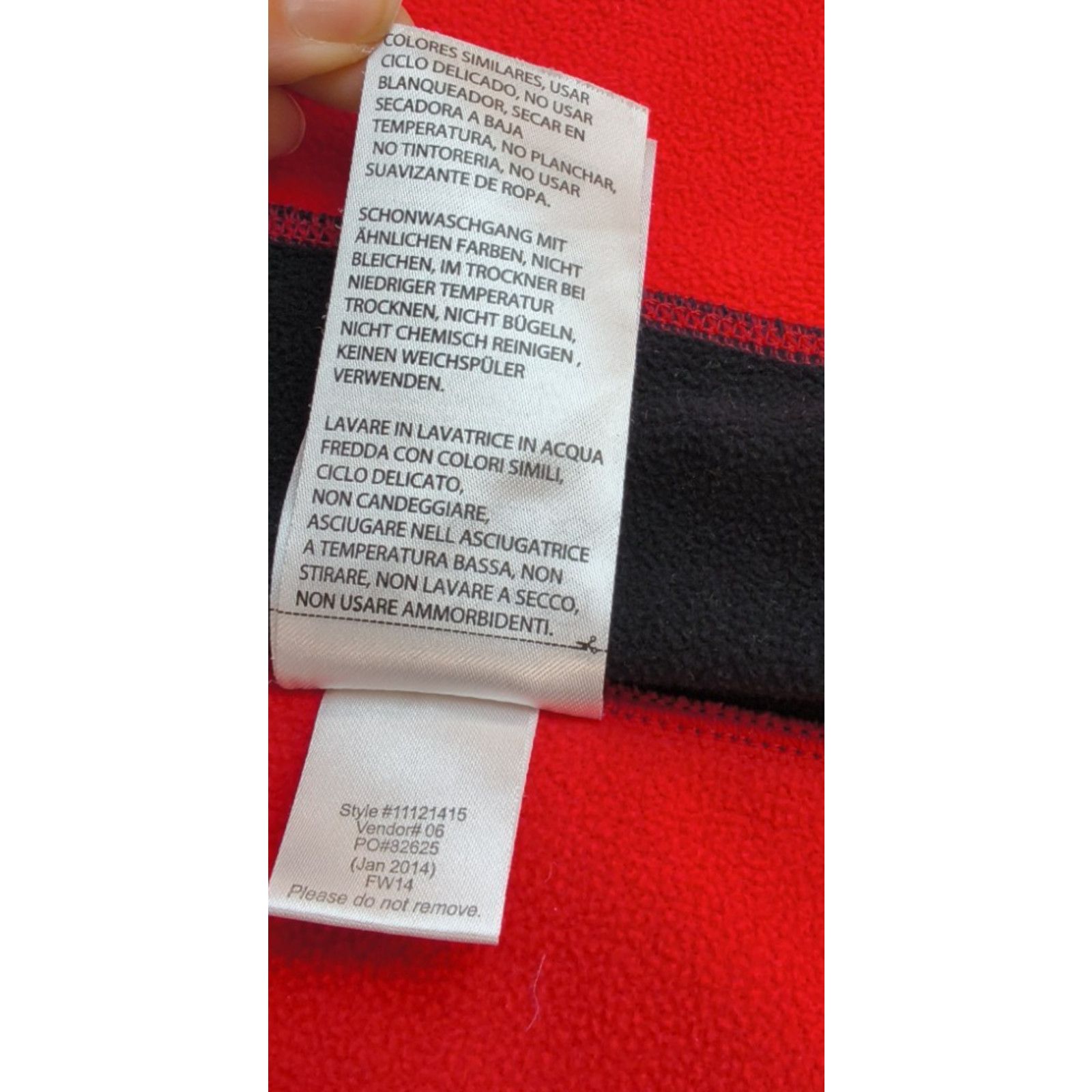 PEARL iZUMi Pearl Izumi Full Zip Jacket Men's M Red/Black Cycling/Biking Size US M / EU 48-50 / 2 - 12 Thumbnail