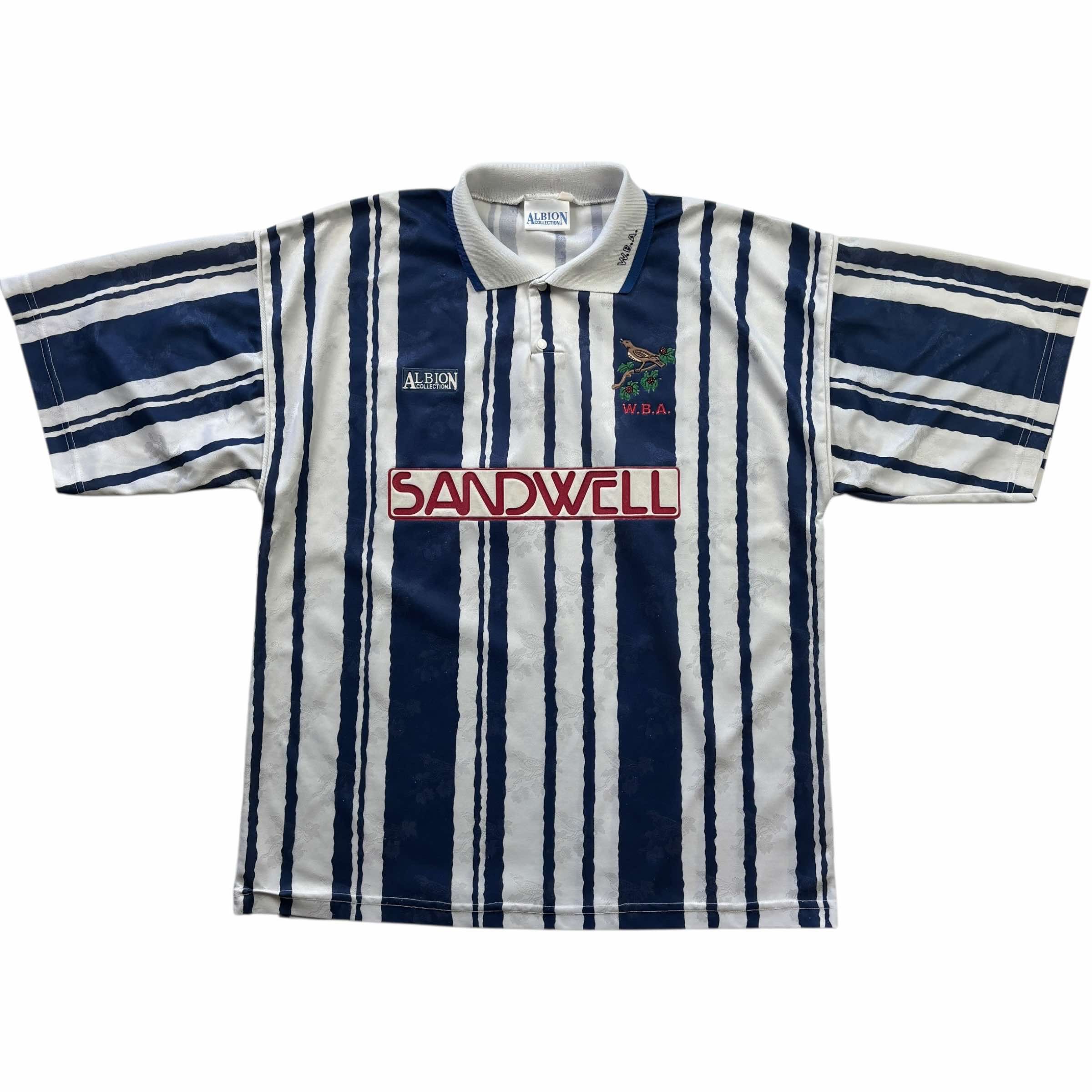 Other West Bromwich Albion 1992-93 home football jersey size L Size US L / EU 52-54 / 3 - 1 Thumbnail