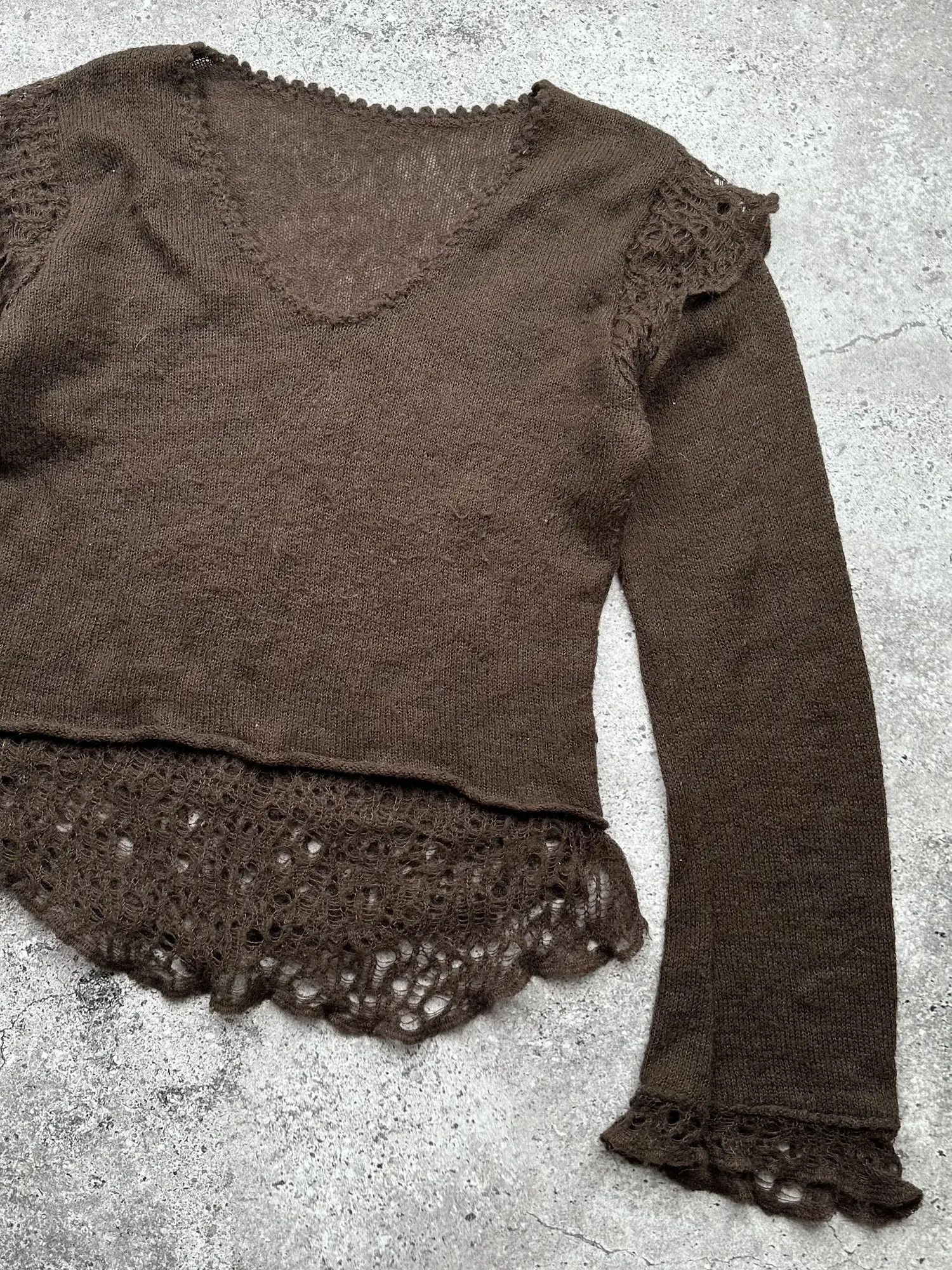 Japanese Brand Vintage Wool Sweater C295(V195) Size M / US 6-8 / IT 42-44 - 3 Thumbnail