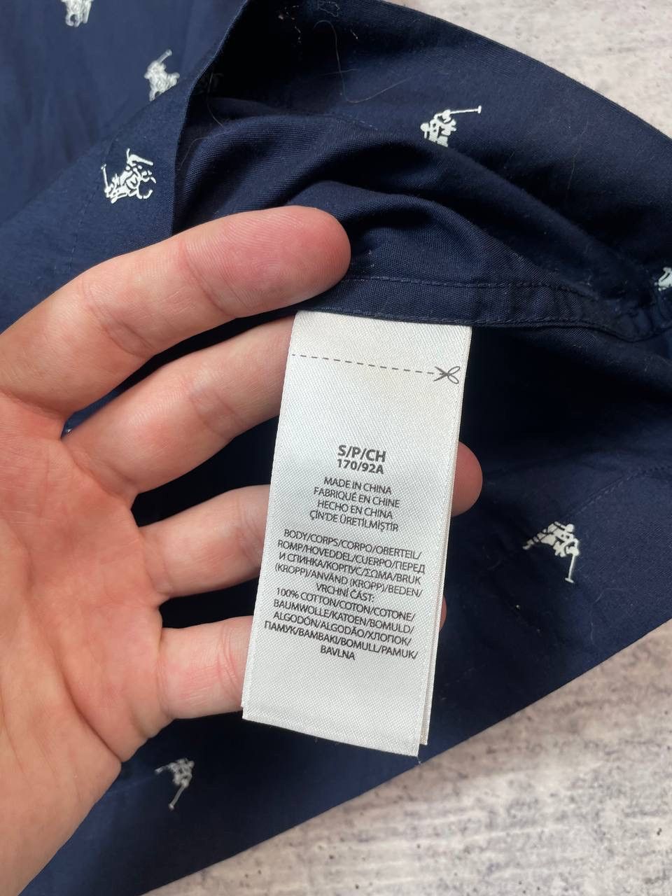 Polo Ralph Lauren Polo Ralph Lauren Monogram Multilogo Button Up Shirt Y2K Size US S / EU 44-46 / 1 - 5 Thumbnail