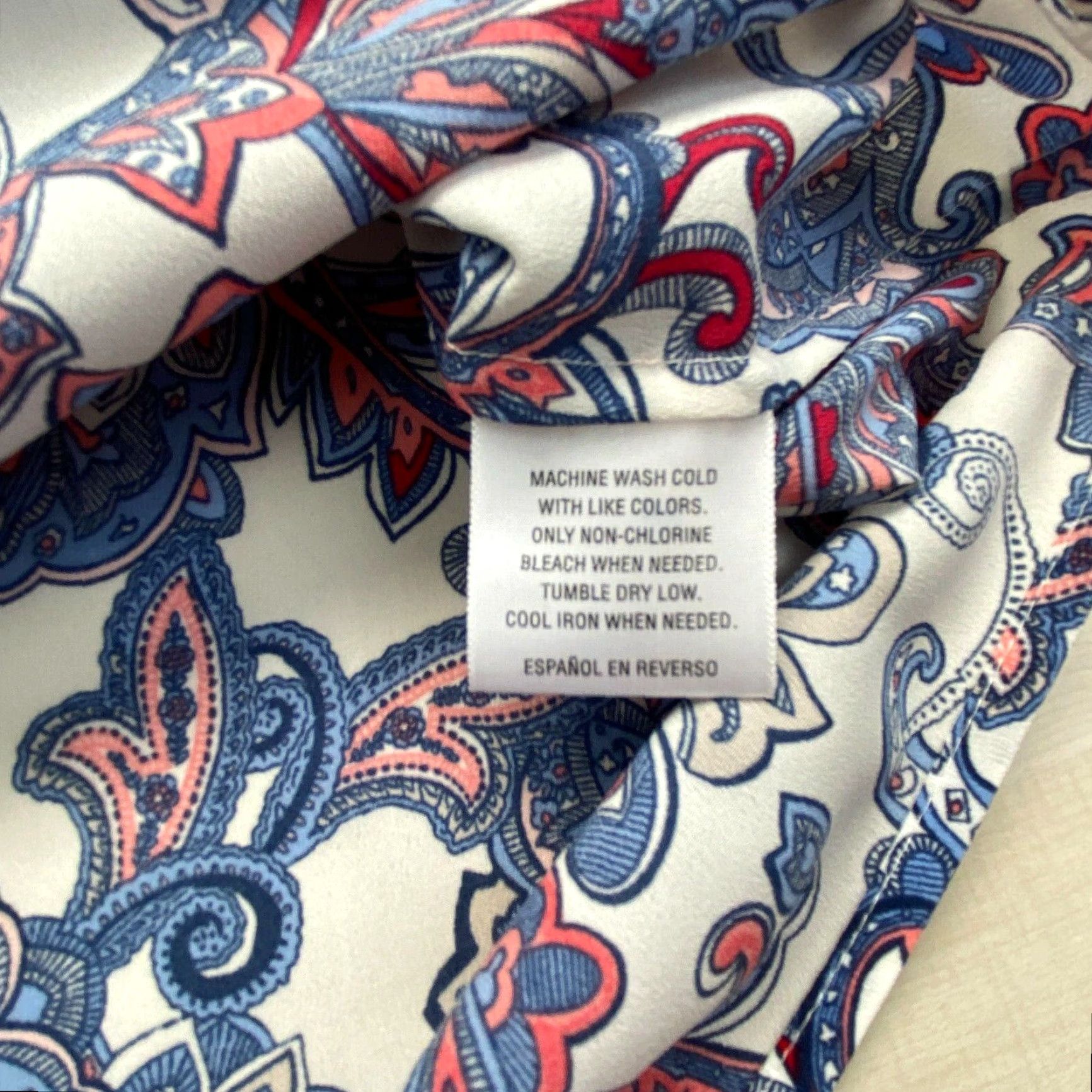 Charter Club Charter Club Womens Blouse V Neck Long Sleeve XS Size XS / US 0-2 / IT 36-38 - 4 Thumbnail