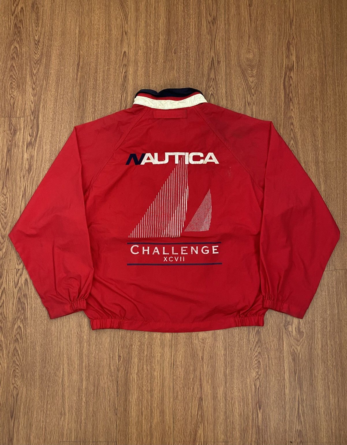 Nautica Vintage Nautica Challenge Jacket Size US L / EU 52-54 / 3 - 1 Thumbnail