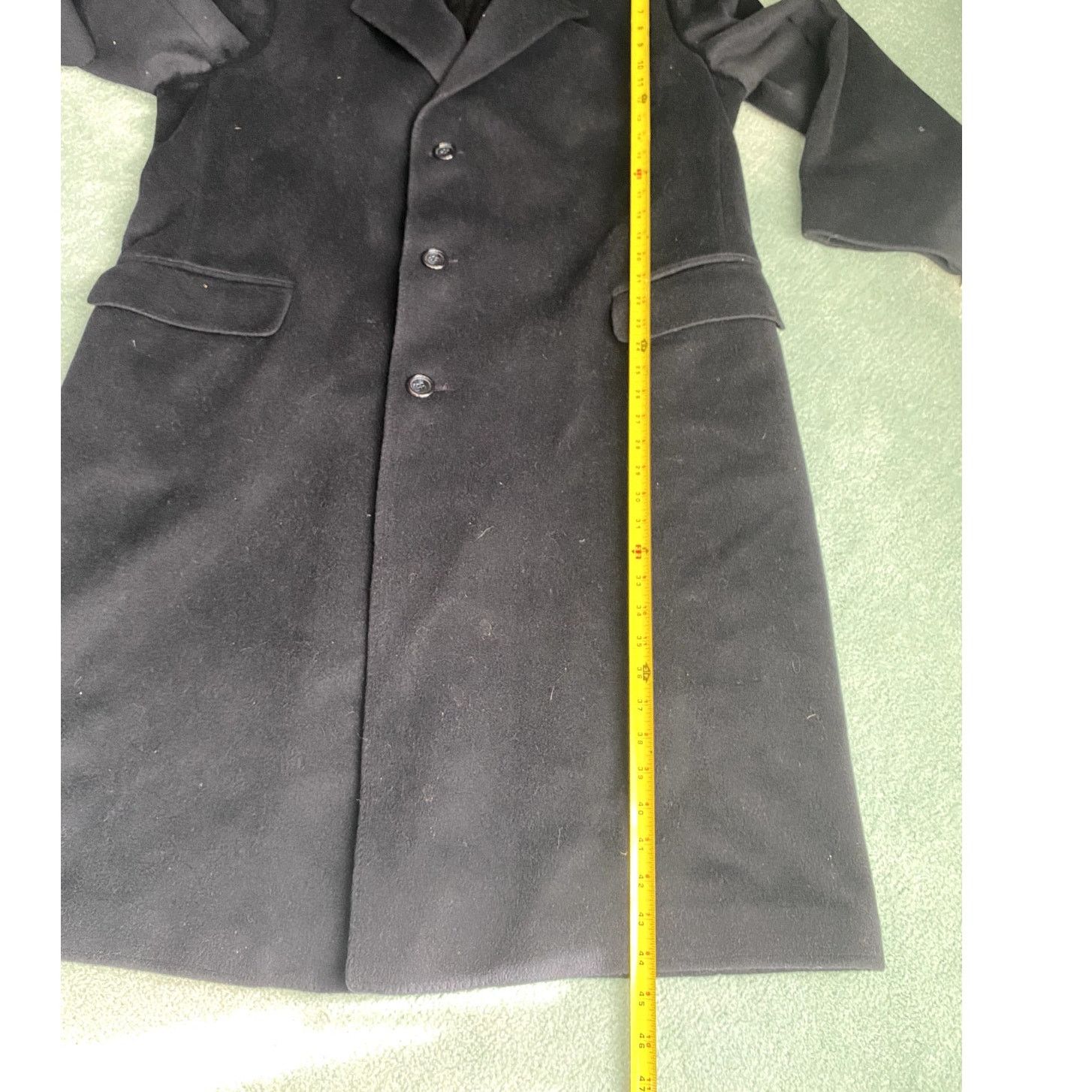 Vintage vintage 70s Duncan Craig Cashmere/Wool Size L XL 44-46 Black Size US L / EU 52-54 / 3 - 5 Thumbnail