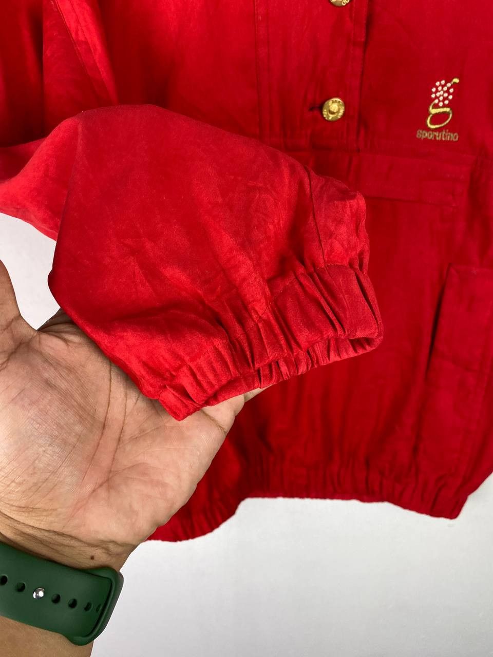 Japanese Brand vintage japanese brands sporutino golf anorak velvet jacket Size US M / EU 48-50 / 2 - 8 Thumbnail