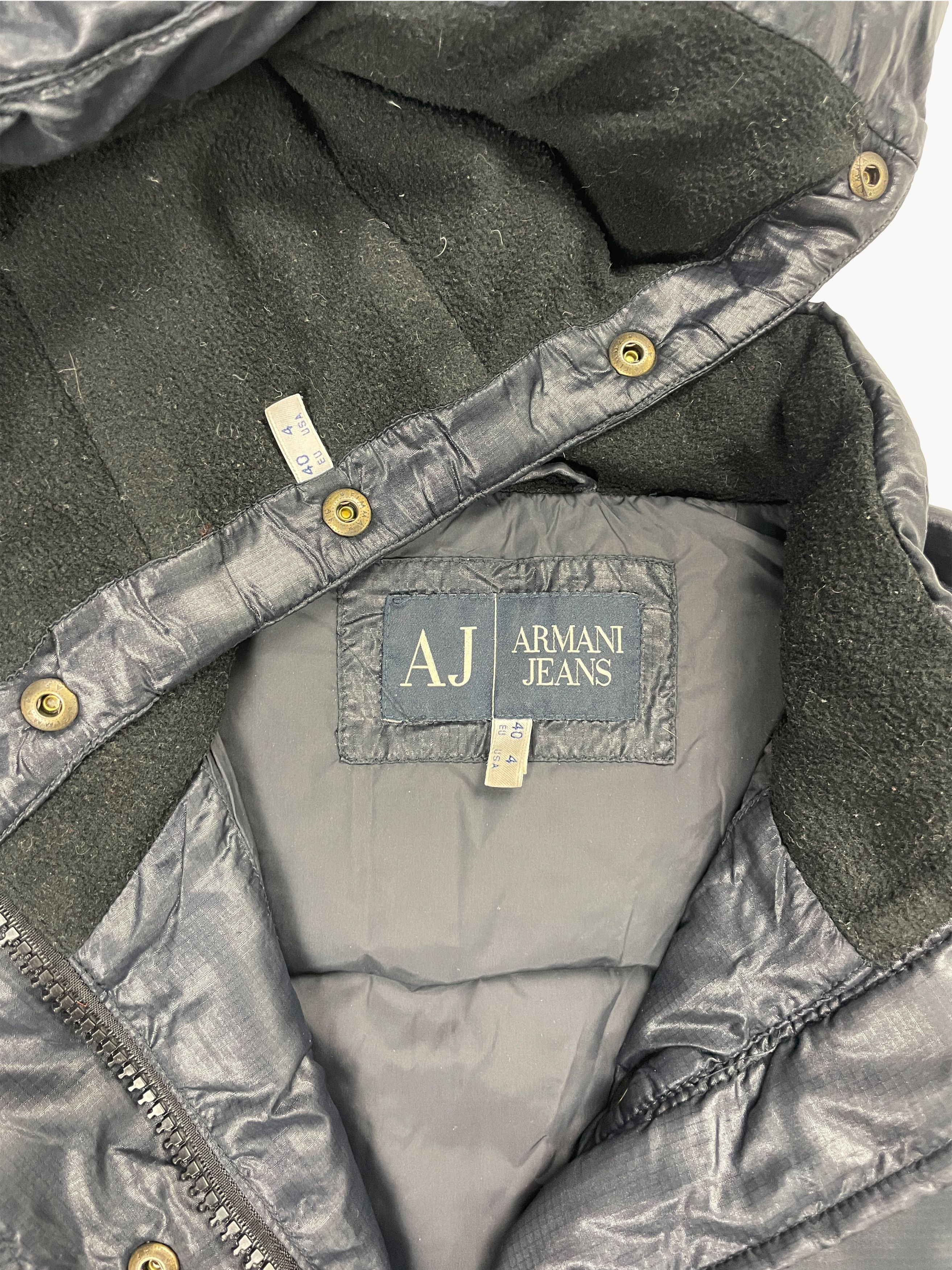 Emporio Armani Vintage Armani Technical Modular 3 in 1 Down Jacket Gilet Size S / US 4 / IT 40 - 7 Thumbnail