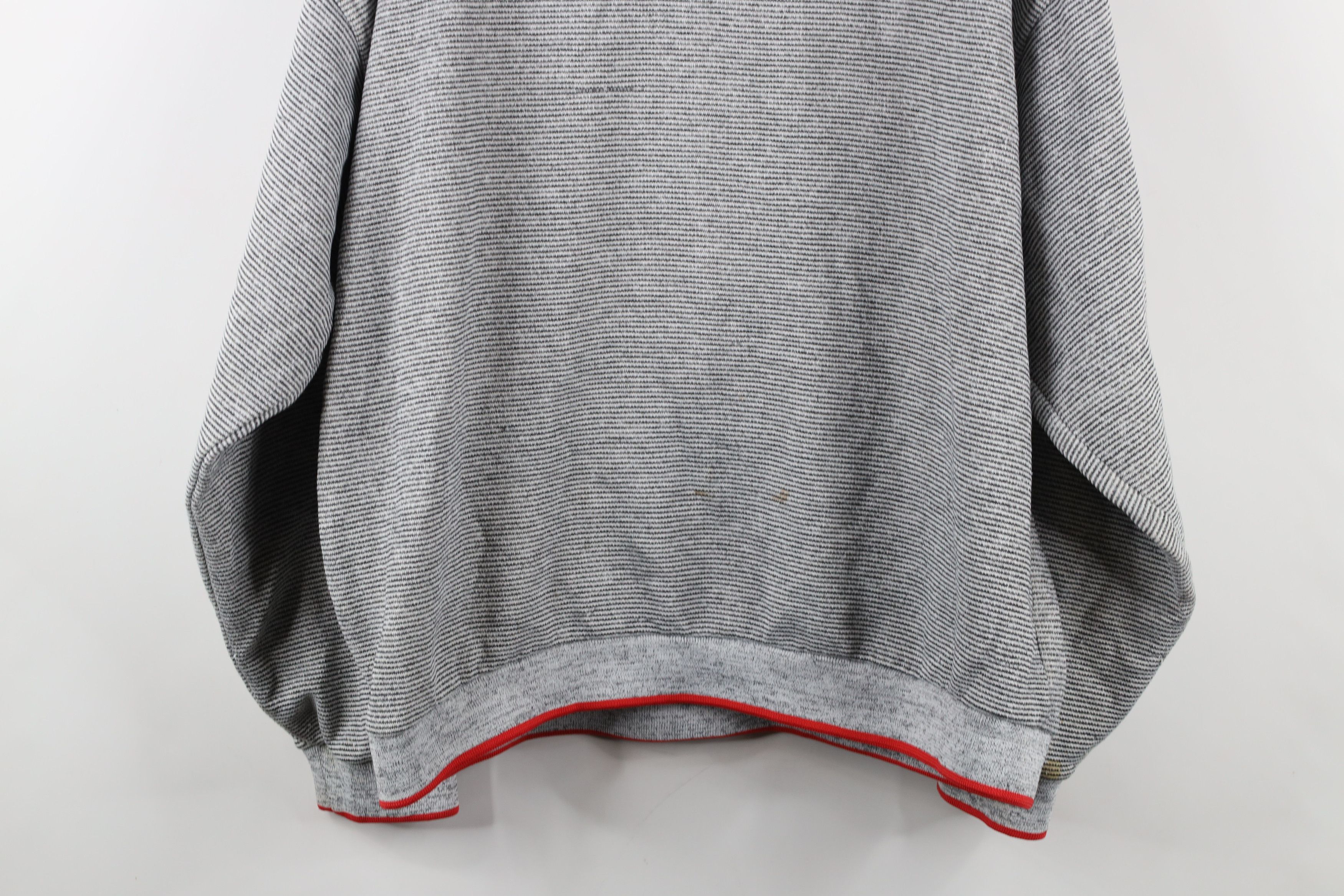 Vintage Vintage 90s Spell Striped Ohio State University Sweatshirt Size US XXL / EU 58 / 5 - 15 Thumbnail