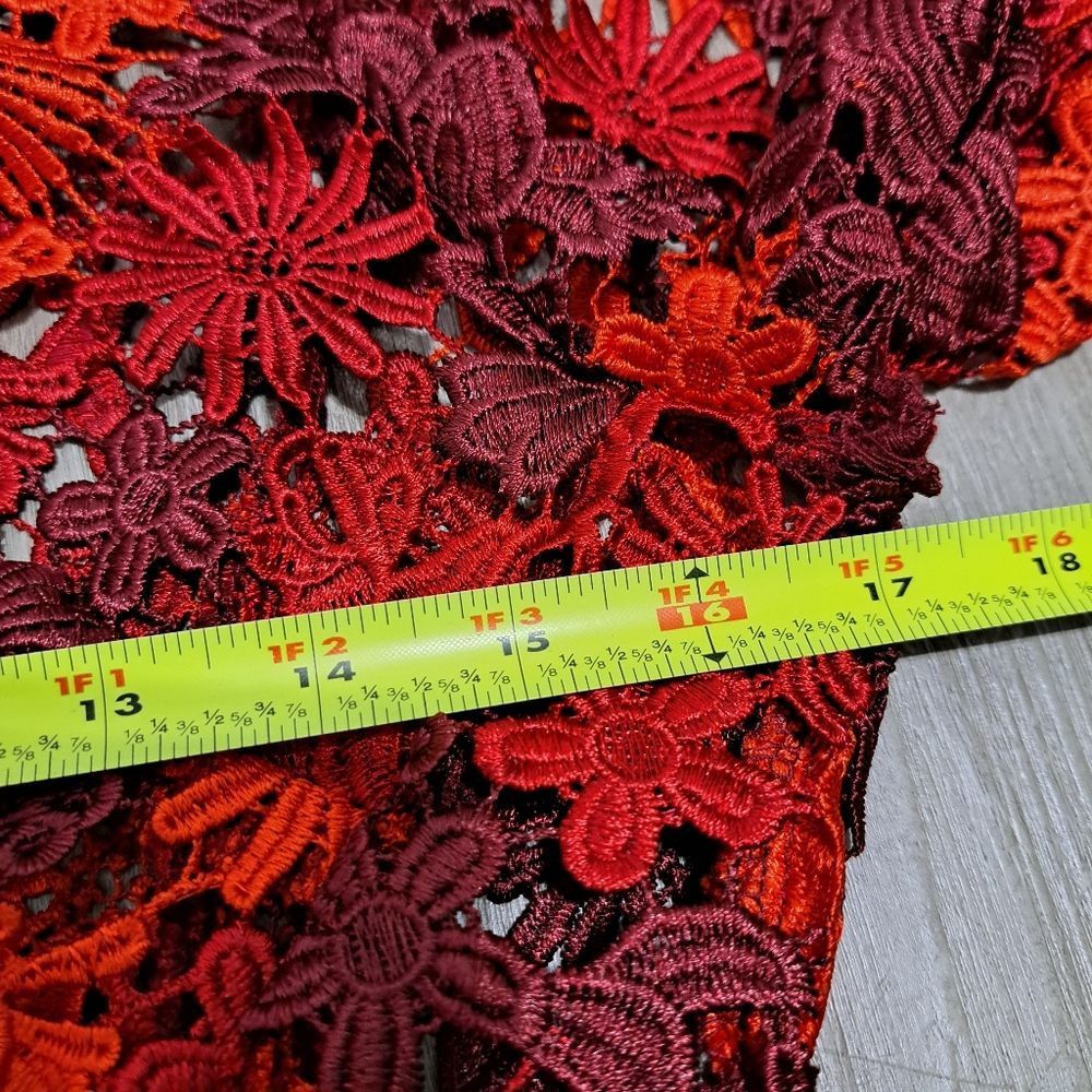 Anthropologie Anthropologie Eva Franco Brigitte Floral Lace Embroidered Cr Size XS / US 0-2 / IT 36-38 - 6 Thumbnail