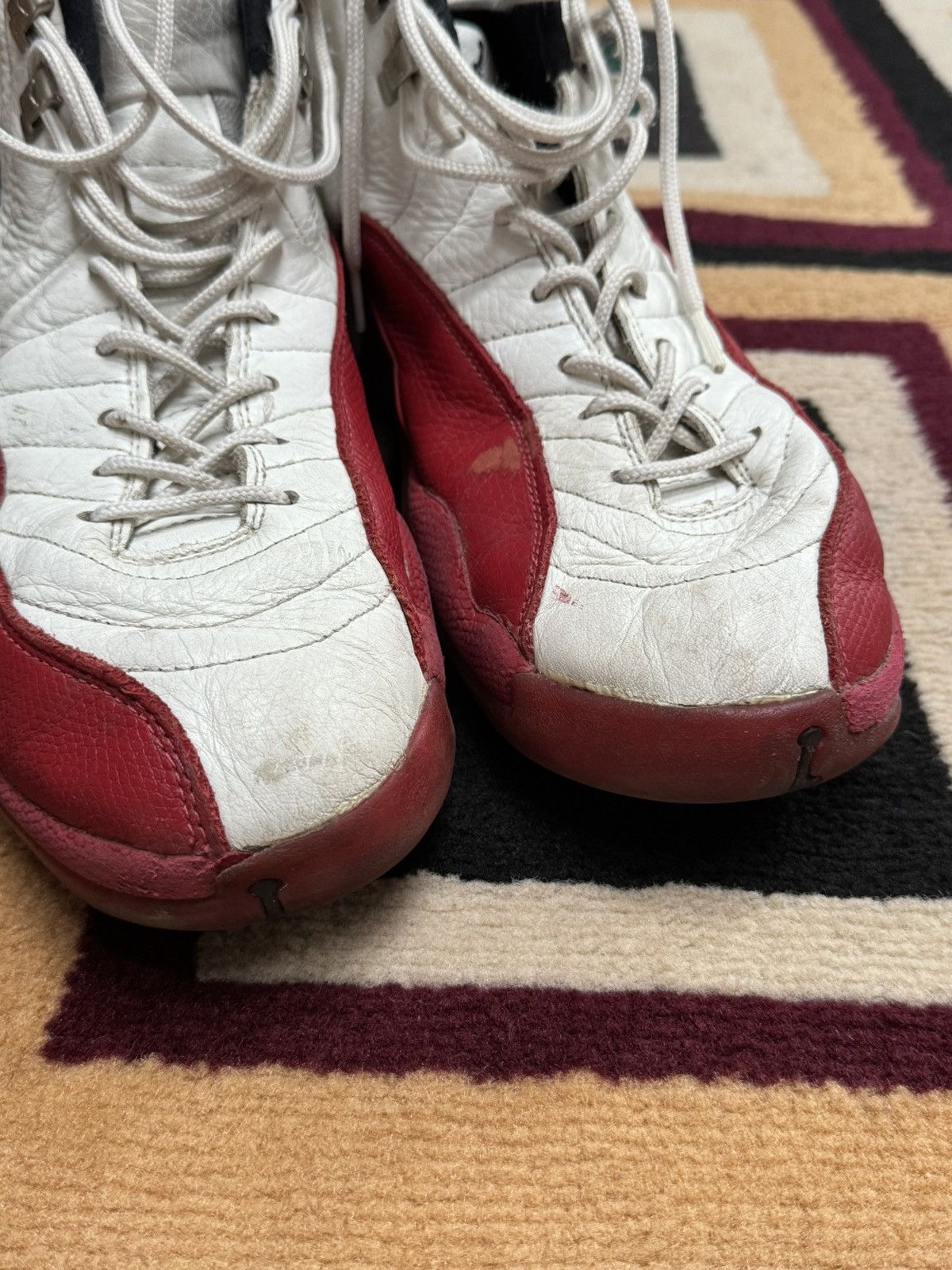 Jordan Brand 1996 OG Nike Air Jordan 12 Cherry Size US 13 / EU 46 - 3 Thumbnail