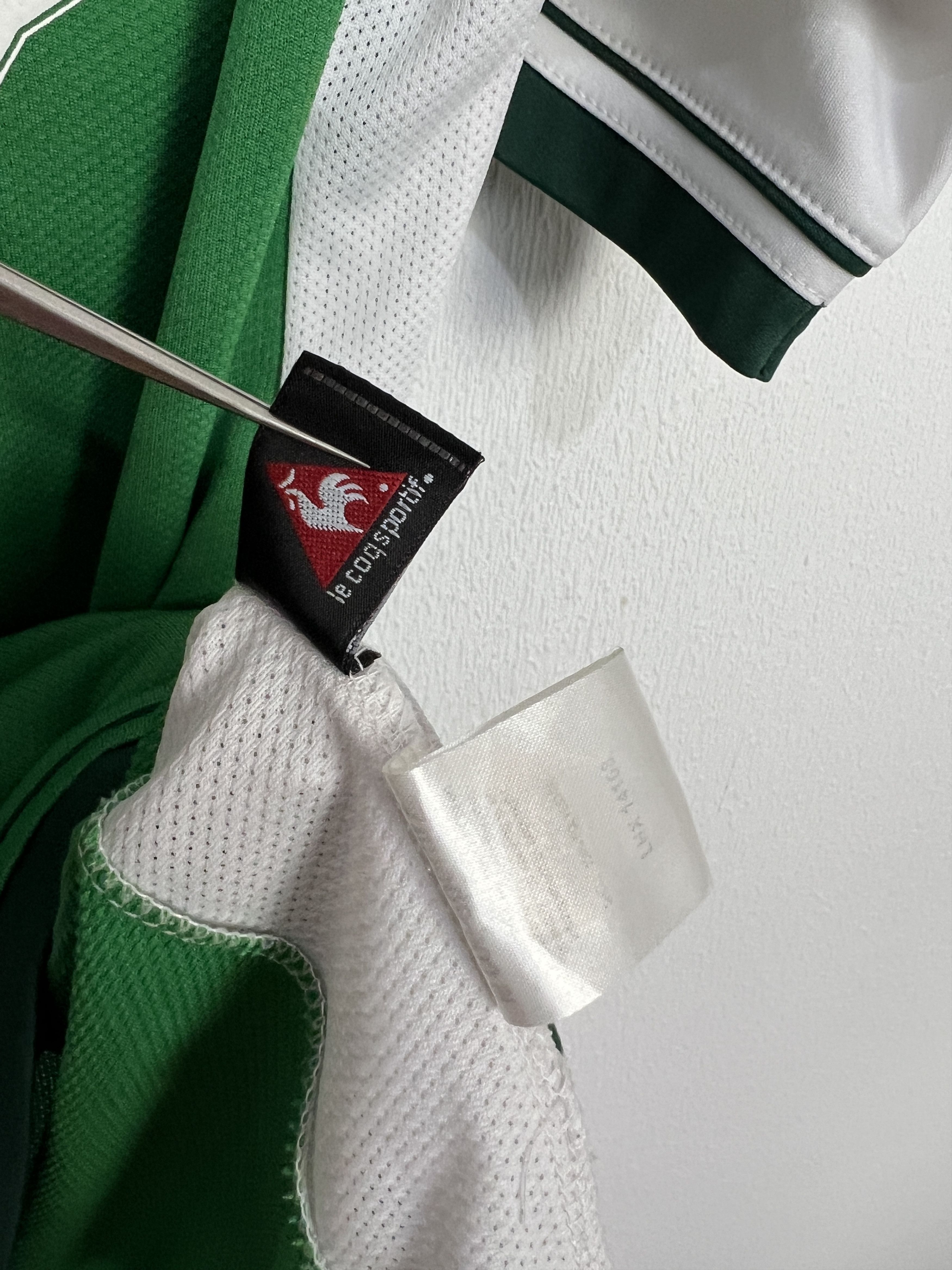 Le Coq Sportif Hibernian Home football shirt 2006 Soccer Jersey Size US L / EU 52-54 / 3 - 10 Thumbnail