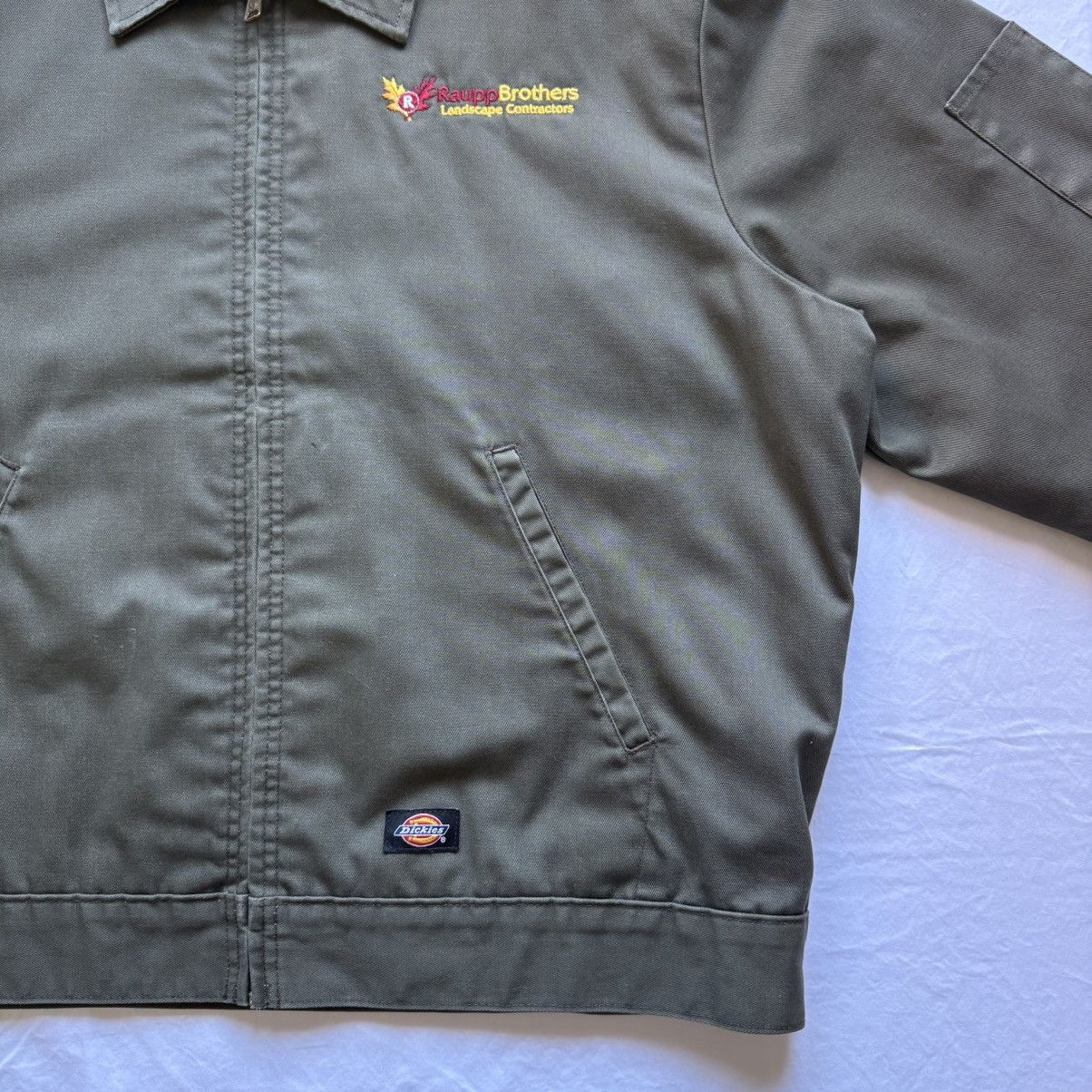 Dickies Vintage Dickies Insulated Eisenhower Jacket Moss Green XL Size US XL / EU 56 / 4 - 2 Thumbnail