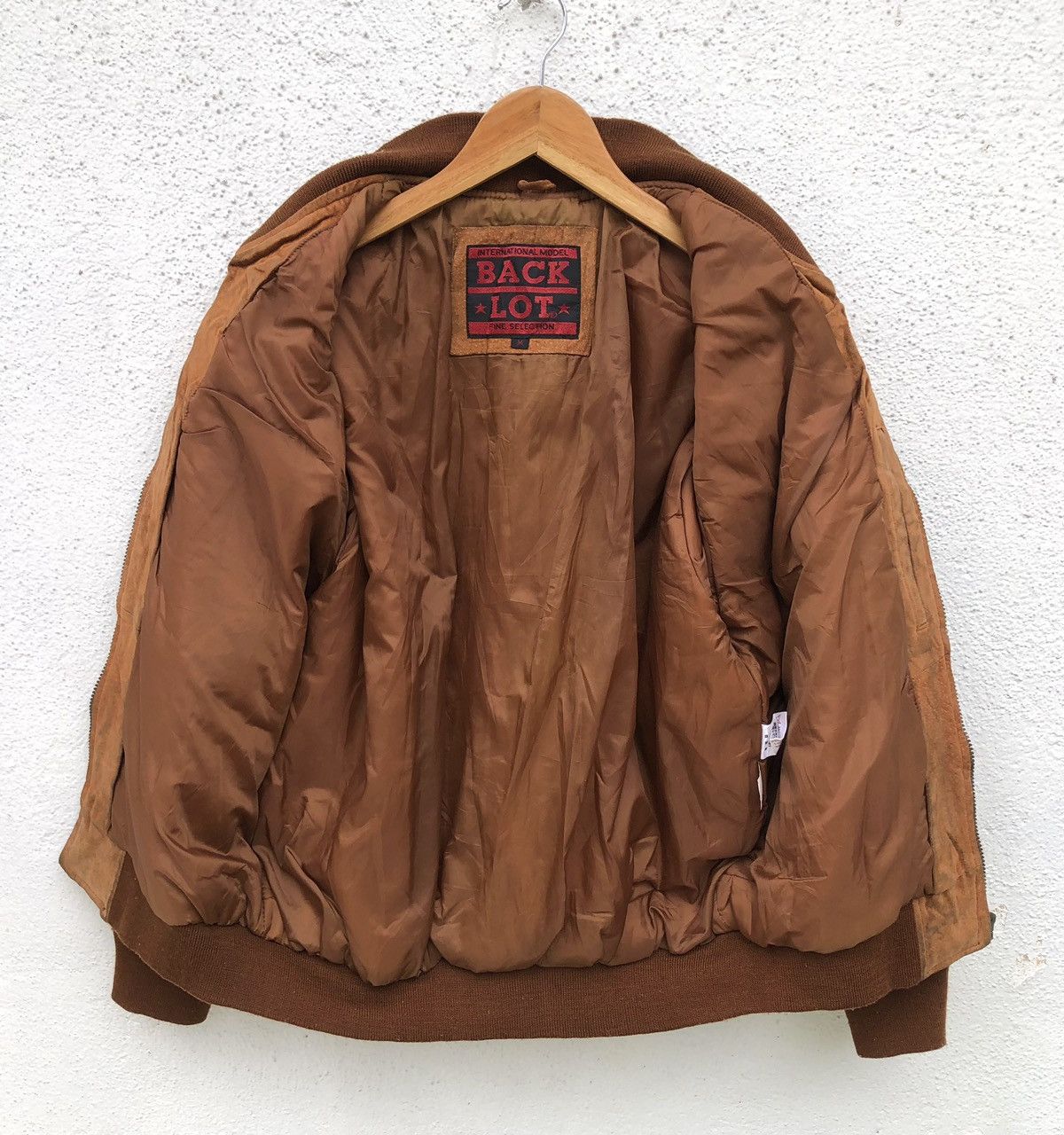 Vintage Vintage Black Lot Suede Leather Bomber Jacket Size US M / EU 48-50 / 2 - 8 Thumbnail