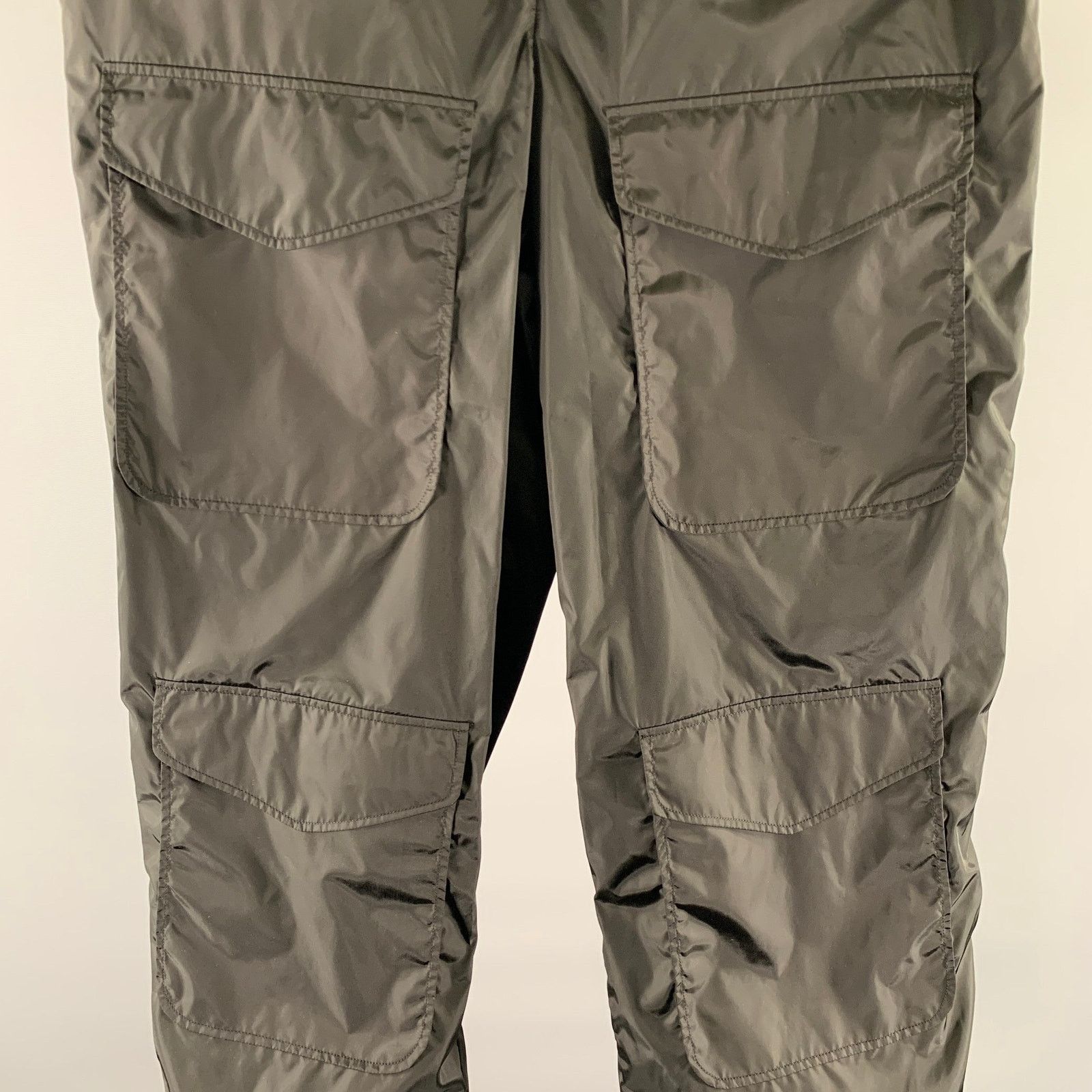 Simone Rocha SIMONE ROCHA Size L Black Polyester Cargo Casual Pants Size US 33 - 2 Thumbnail