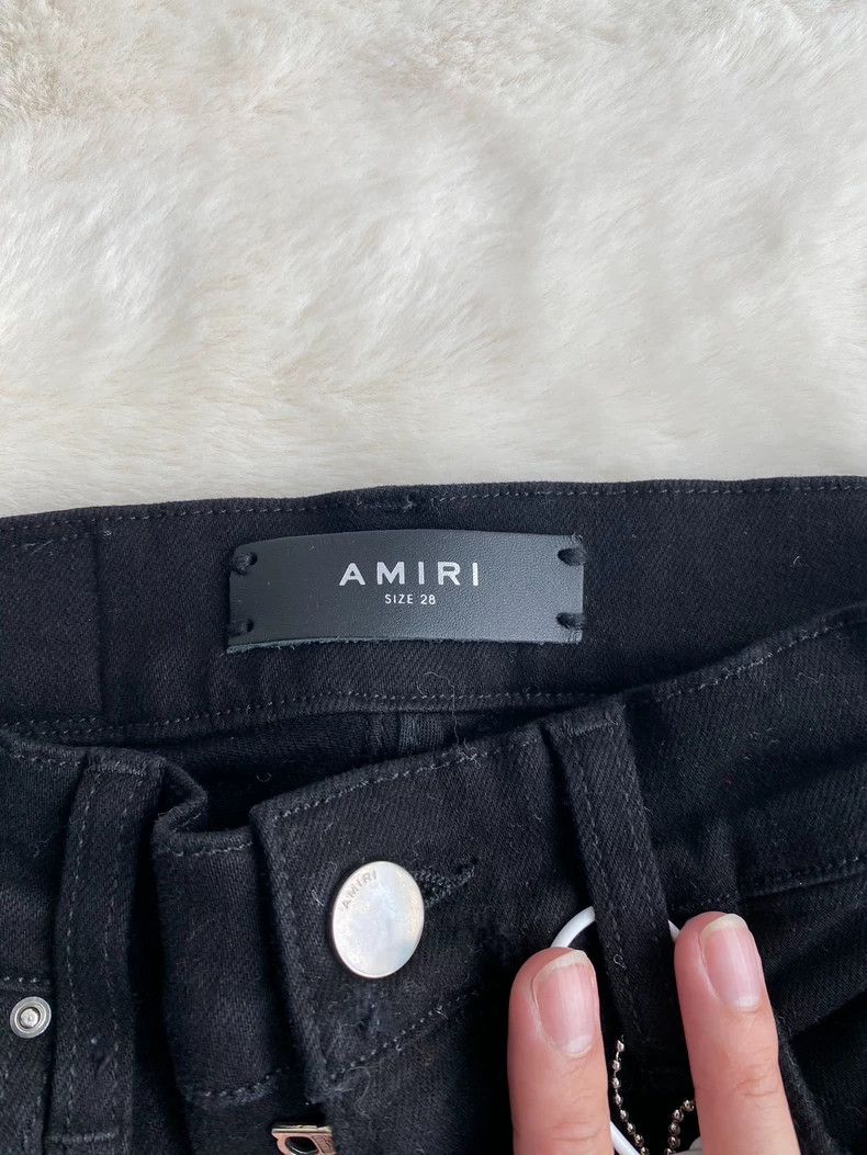 Amiri Amiri Black Side Stripe Jean Size US 28 / EU 44 - 2 Thumbnail