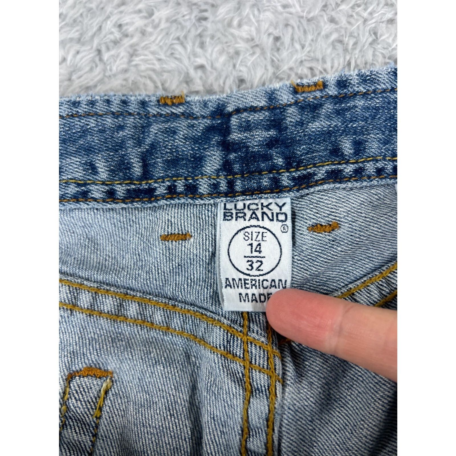 Lucky Brand Vintage Lucky Brand Women's Jeans 8 Blue Denim Bootcut Mid Rise 30x30 Casual Size 30" / US 8 / IT 44 - 6 Thumbnail