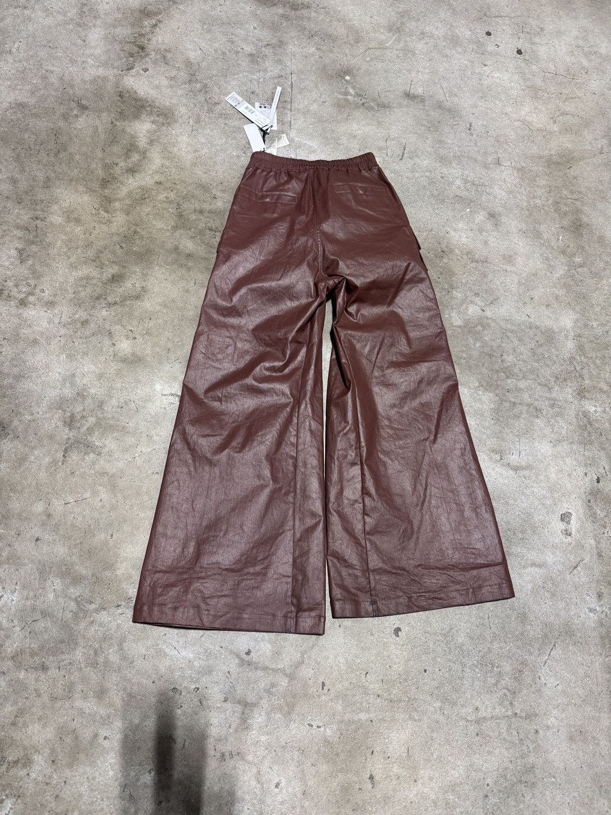 Rick Owens Rick Owens AW24 burgundy belacargo Size US 33 - 3 Thumbnail