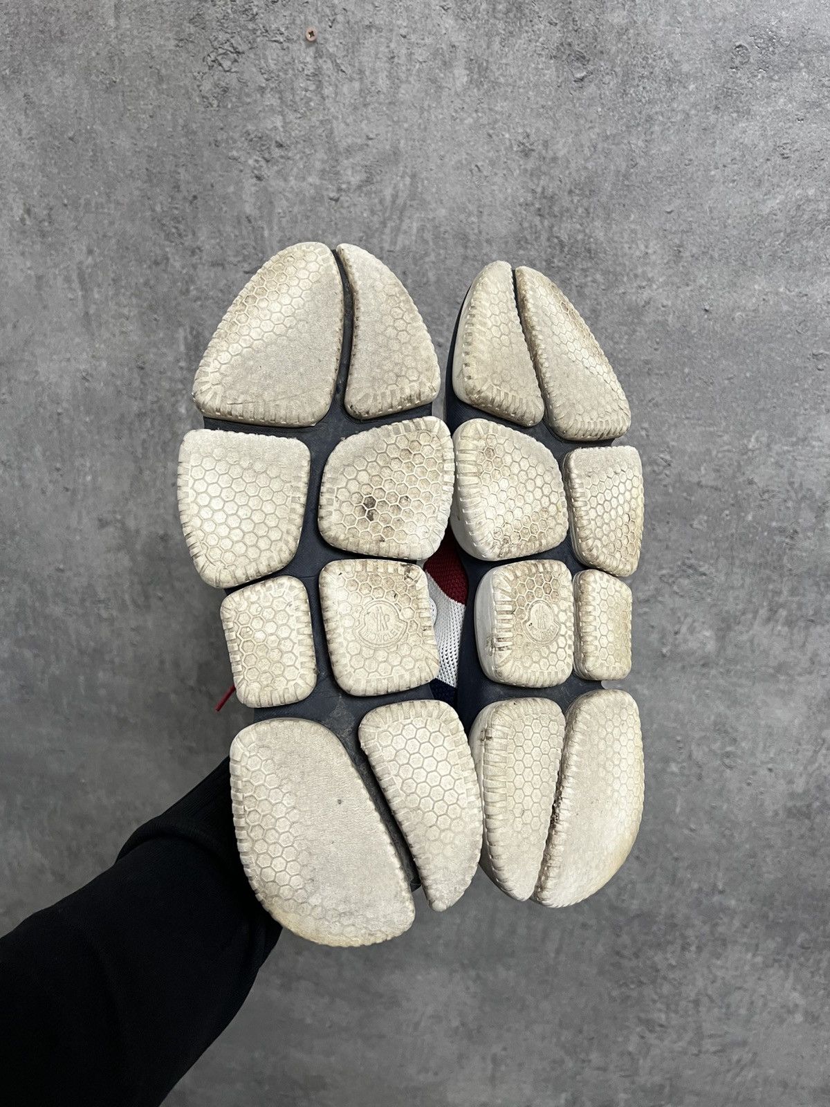 Moncler Moncler White Sneakers Shoes Size US 11 / EU 44 - 6 Thumbnail