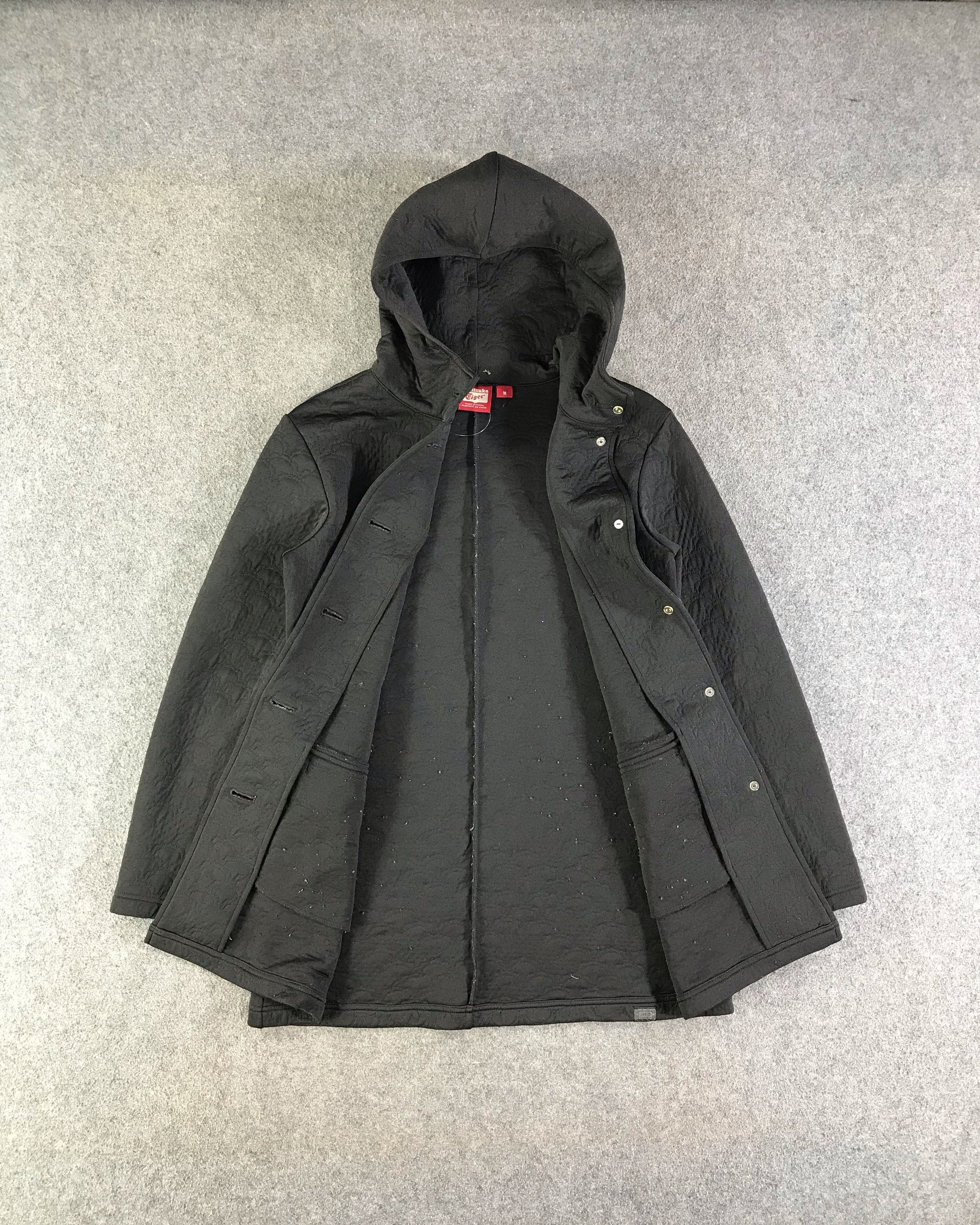 Onitsuka Tiger Onitsuka Tiger Black Parka Coat Jacket -JC324 Size US S / EU 44-46 / 1 - 2 Thumbnail