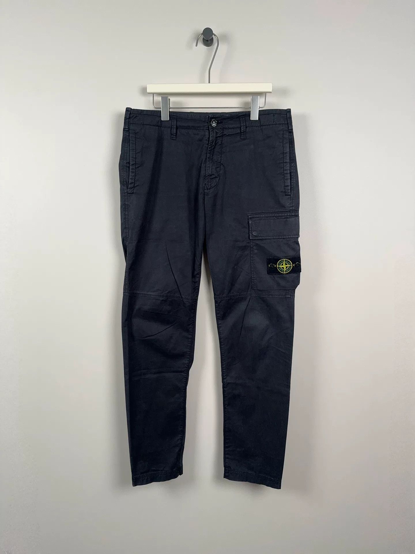 Stone Island stone island washed single pocket cargo pants Size US 32 / EU 48 - 1 Thumbnail