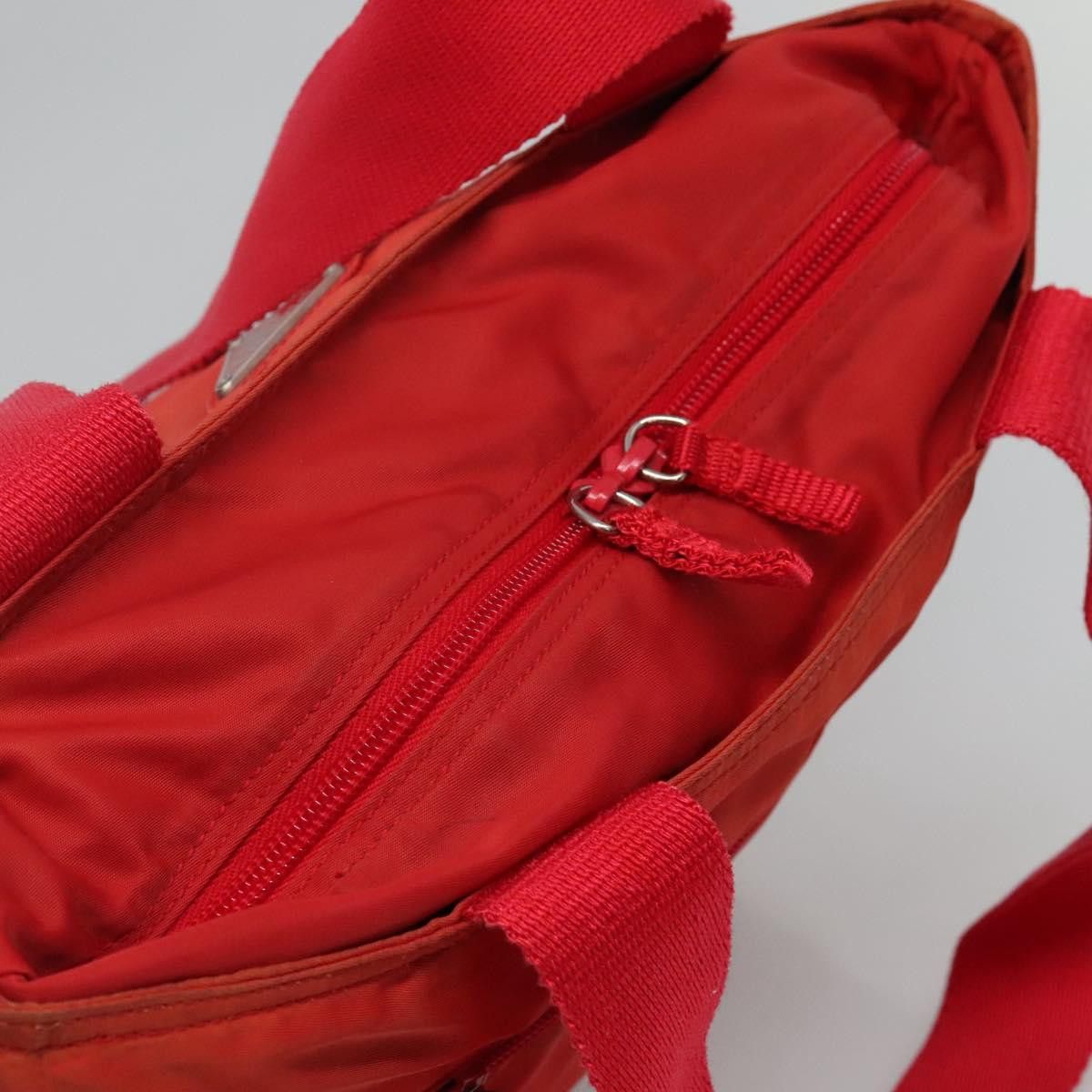 Prada PRADA Tote Bag Nylon Red Size ONE SIZE - 6 Thumbnail