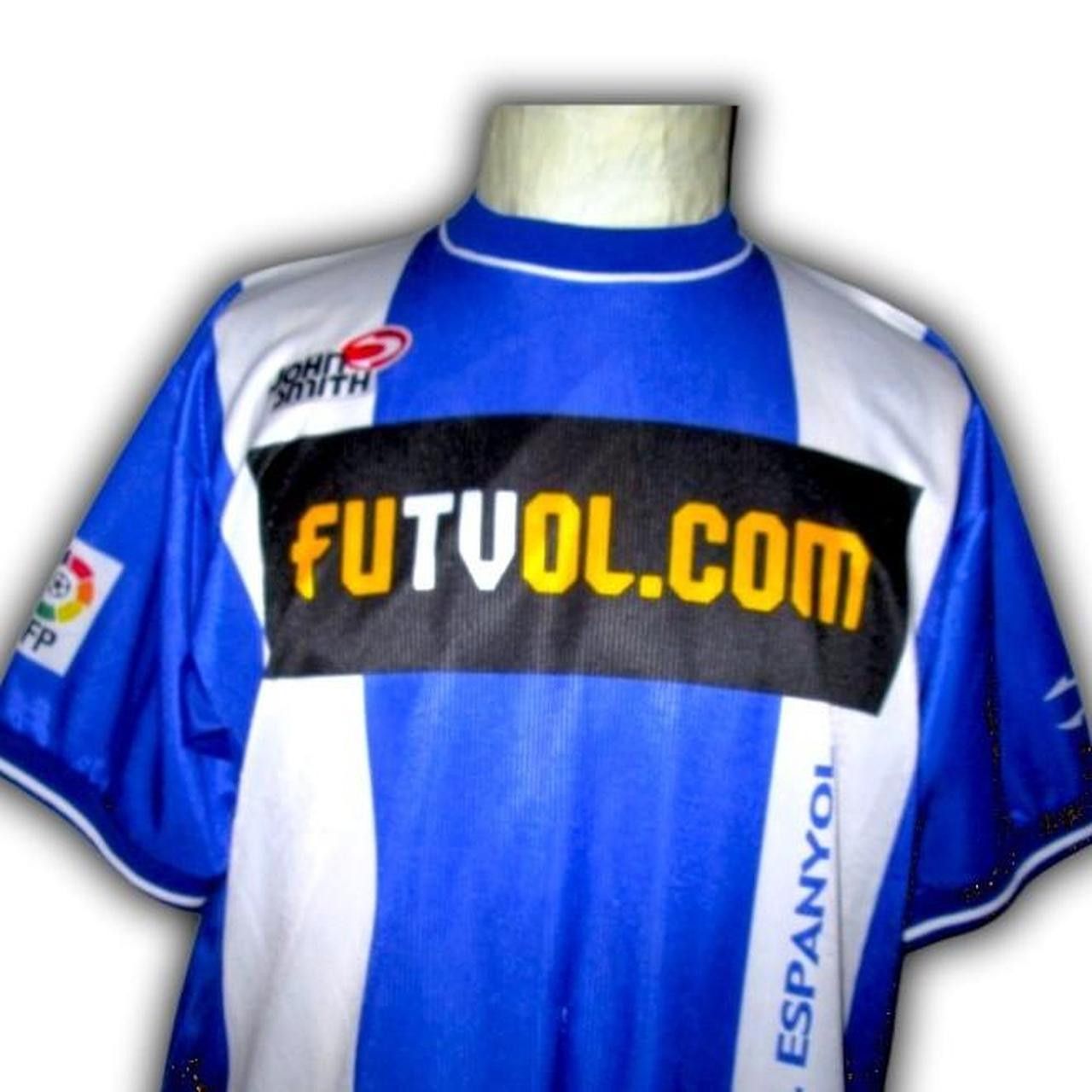 Other RCD Espanyol Español 2000 2001 2002 Shirt Jersey John Smith Size US L / EU 52-54 / 3 - 1 Thumbnail