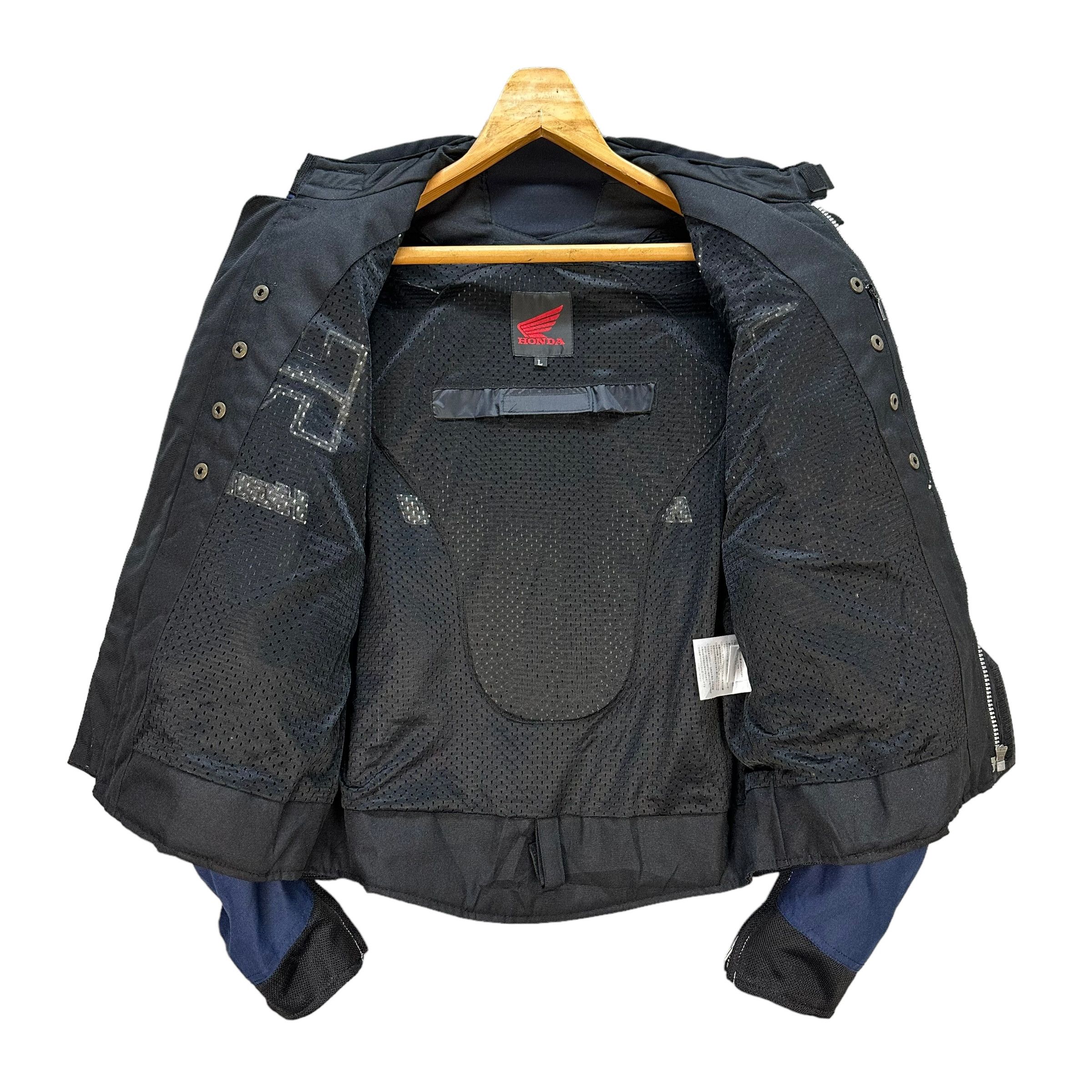 Honda HRC HONDA RACING Scotchlite Motorbike Jacket #A2-0051 Size US L / EU 52-54 / 3 - 10 Thumbnail