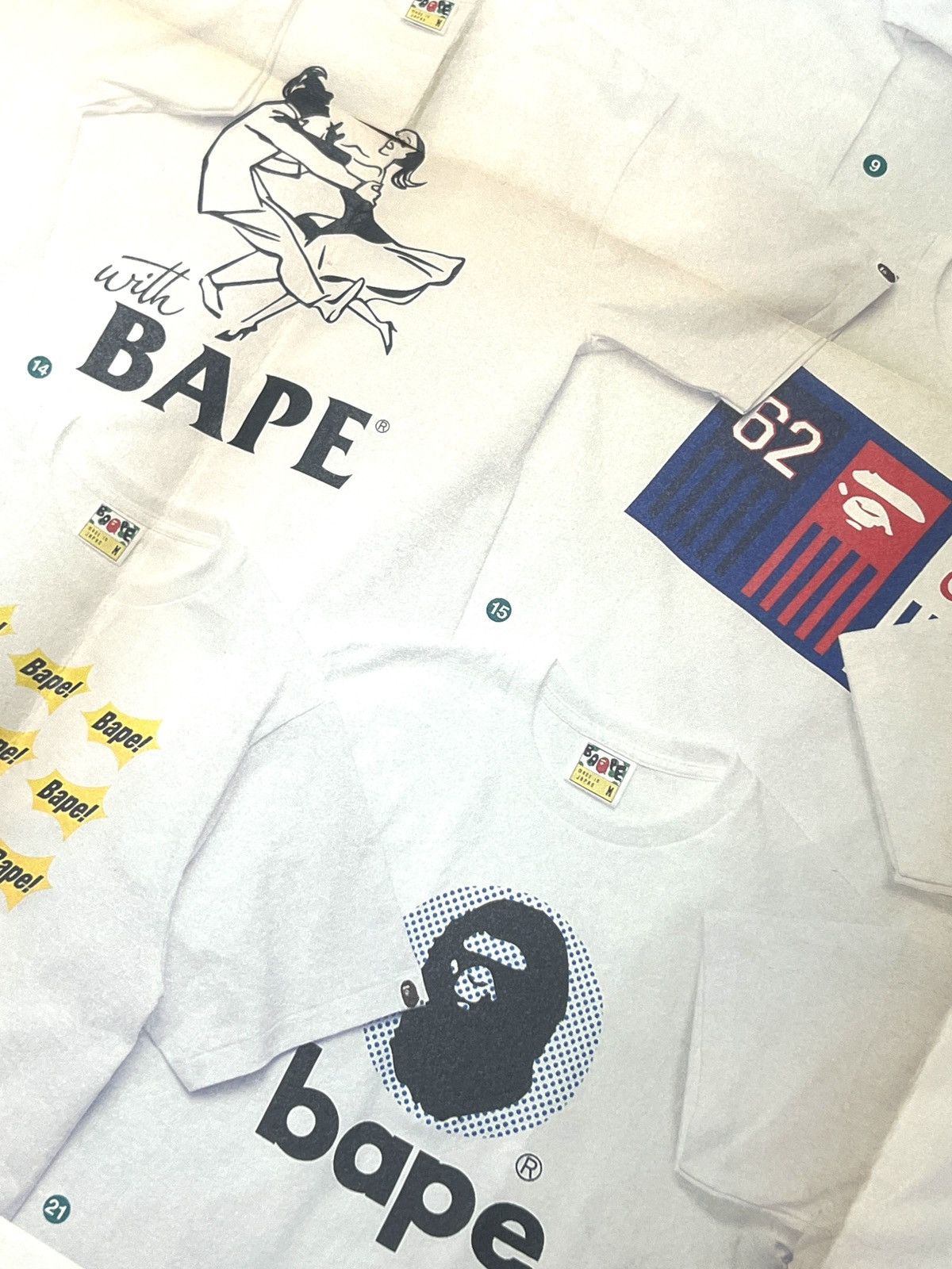 Bape BAPE Poster T-shirt 2012 Logo Car Hop A Bathing Ape Size ONE SIZE - 7 Thumbnail