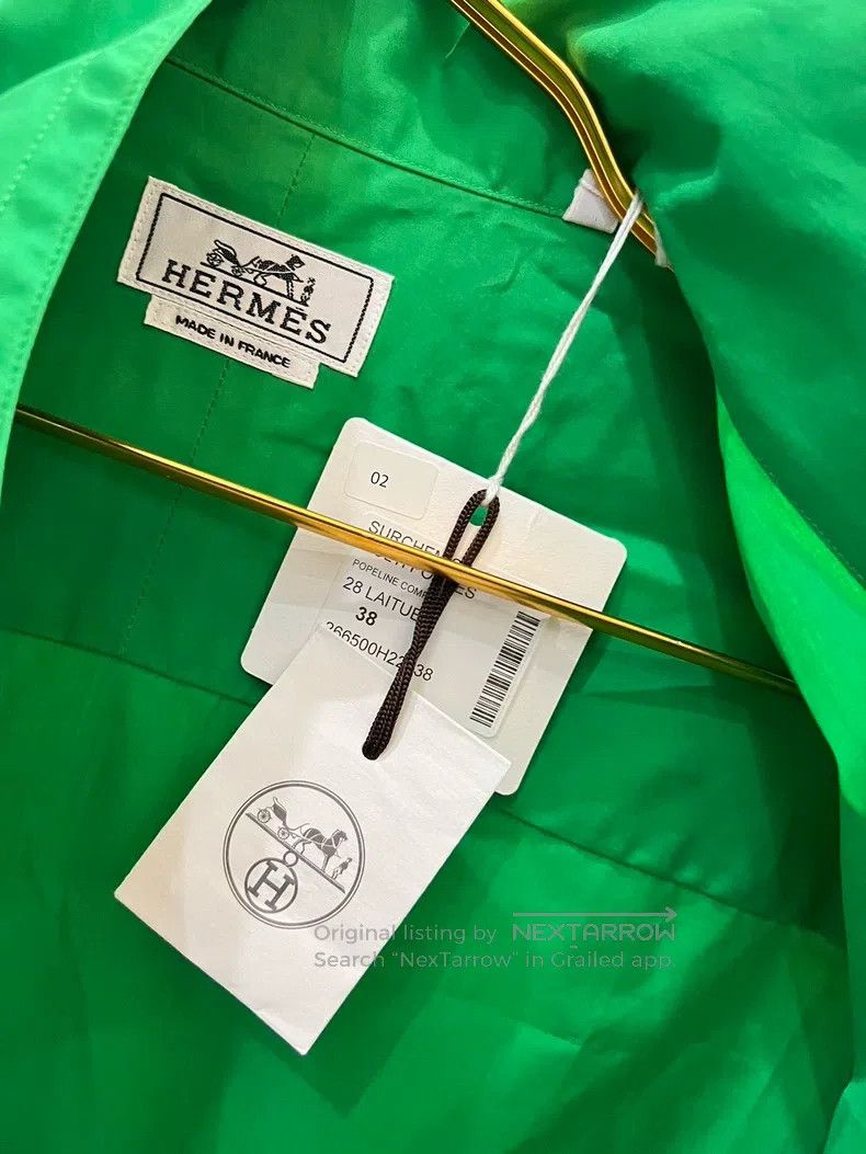 Hermes Hermes Classic shirt jacket Size XS / US 0-2 / IT 36-38 - 2 Thumbnail
