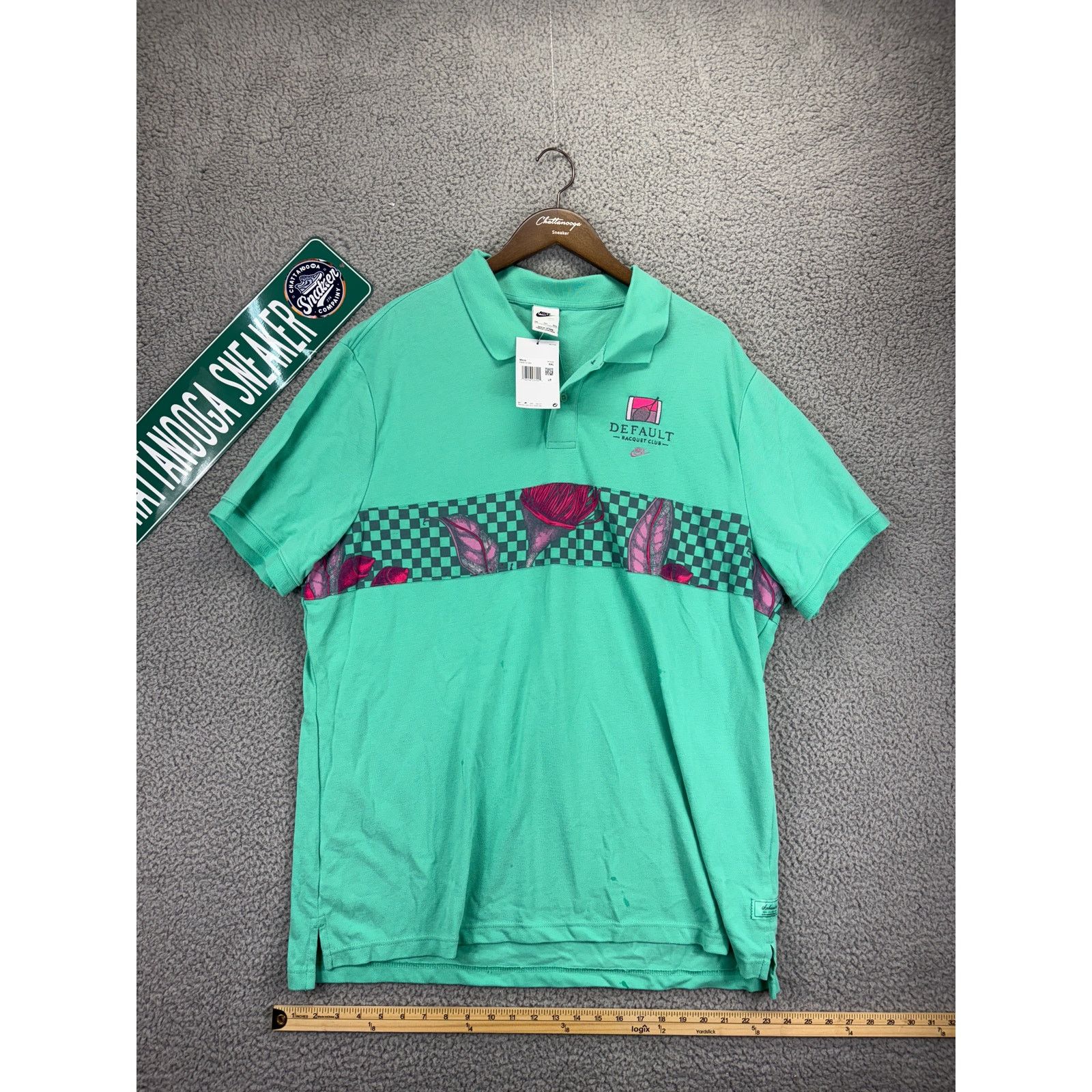 Nike Nike Dri-FIT Tennis Racquet Club Polo Shirt Green Mens XXL Size US XXL / EU 58 / 5 - 1 Thumbnail
