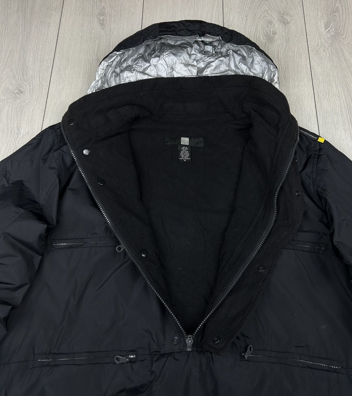 Marithe + Francois Girbaud × Vintage Marithe Francois Girbaud M+FG Vintage Anorak Black Jacket Size US L / EU 52-54 / 3 - 7 Thumbnail