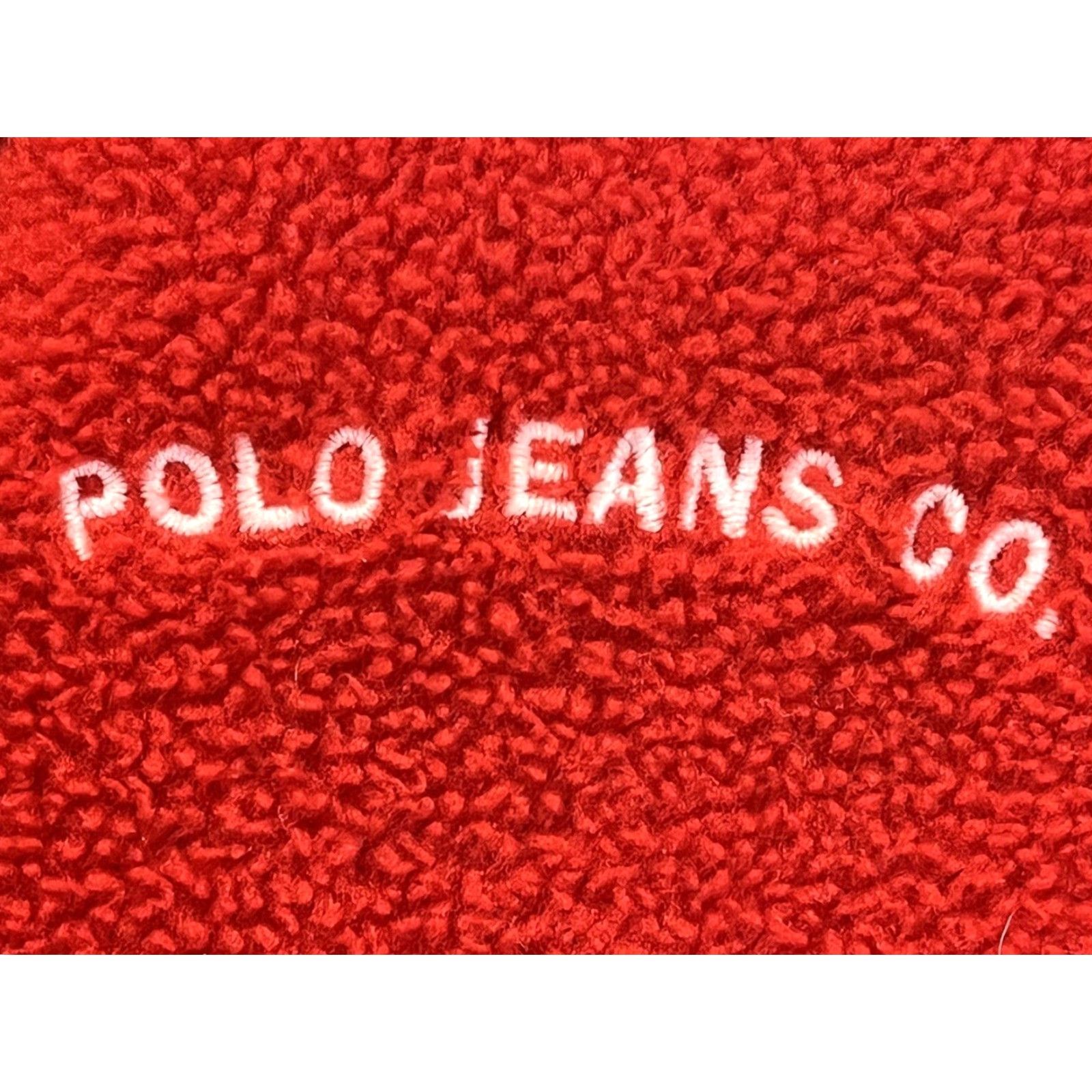 Polo Ralph Lauren Vintage Polo Jeans Co. Ralph Lauren Fleece Jacket Sz XL GUC Full Zip Red 90’s Size US XL / EU 56 / 4 - 4 Thumbnail