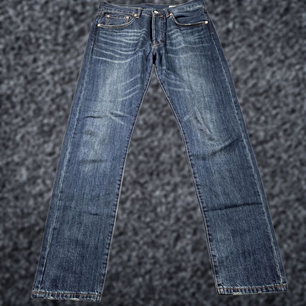 Levi's Levi'S Jeans Mens 32 Blue 501T Tapered 32x31 tag 32x32 Wash Made Japan Slim Denim Size US 32 / EU 48 - 1 Thumbnail