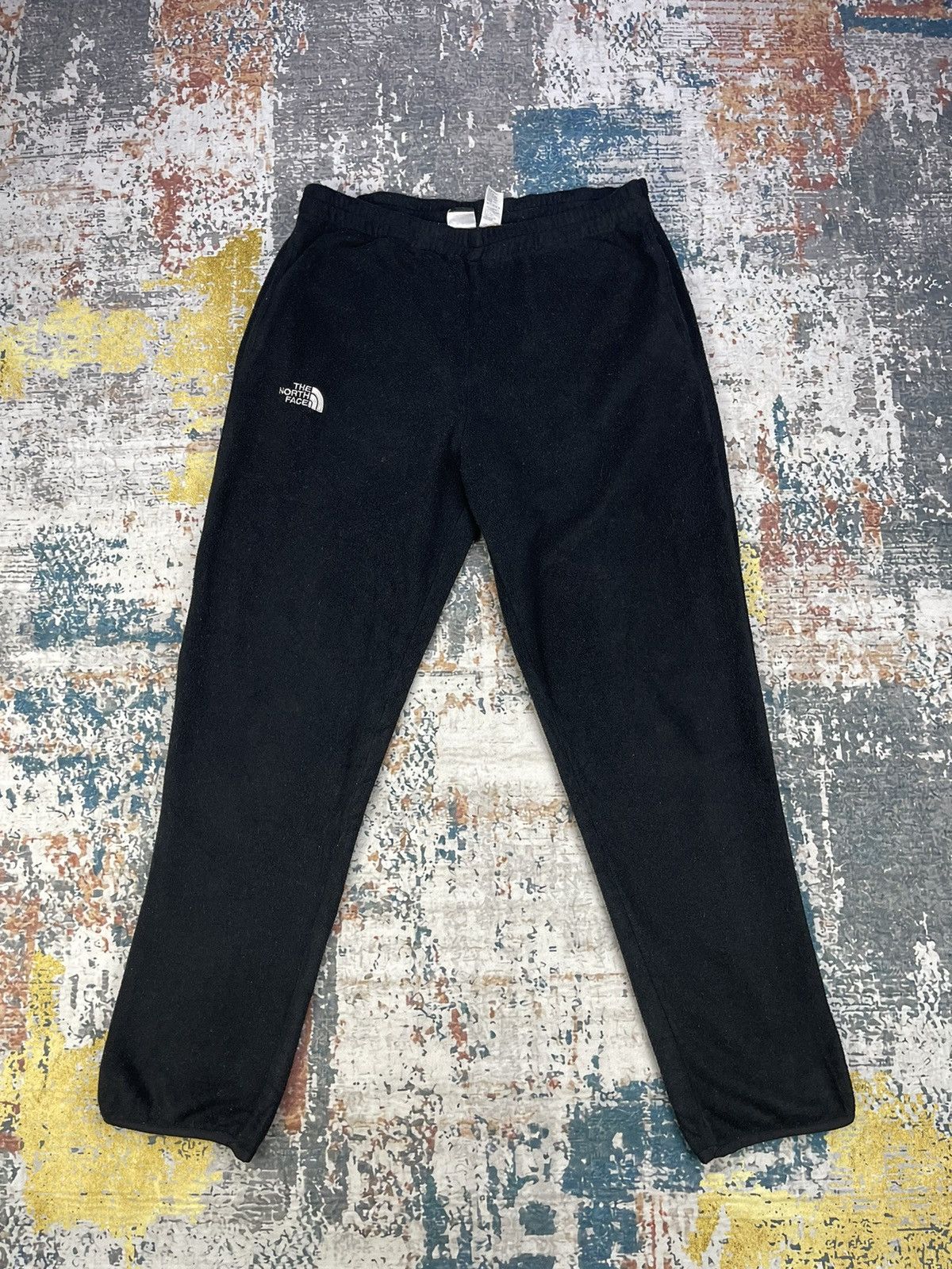The North Face Vtg Y2k The North Face Tech Fleece Sweatpants Size US 33 - 1 Thumbnail