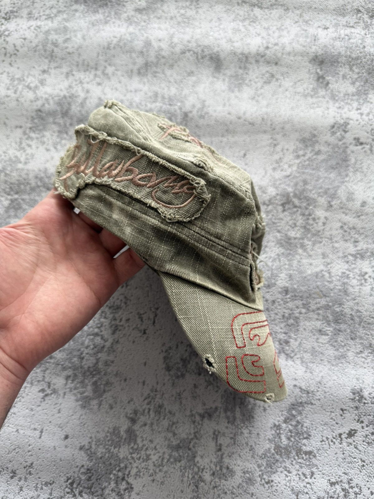 Billabong Vintage Billabong Surf Y2K Patchwork Military Cap Hat Size ONE SIZE - 3 Thumbnail