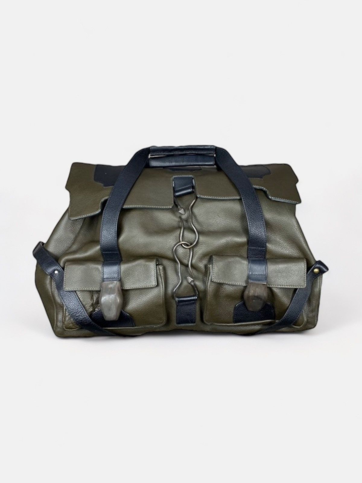 Raf Simons SS10 Unreleased Military Cargo Travel Bag