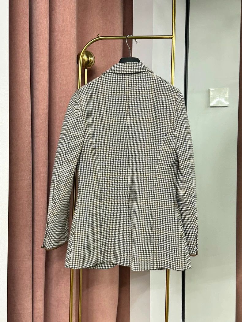 Loro Piana LORO PIANA Checked wool suit jacket Size M / US 6-8 / IT 42-44 - 4 Thumbnail