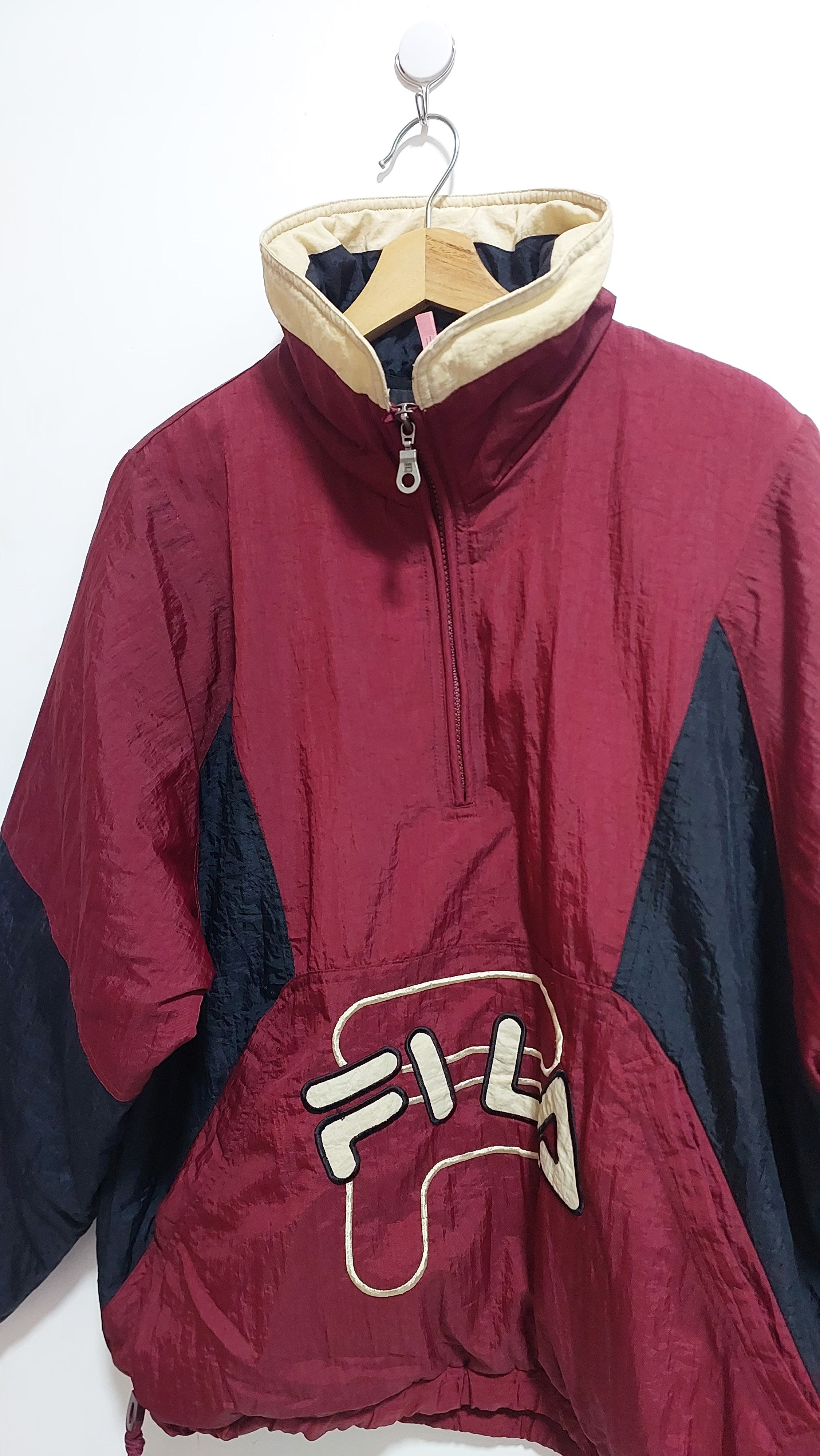 Fila VINTAGE FILA SWEATER JACKET HALF ZIPPER Size US M / EU 48-50 / 2 - 11 Thumbnail