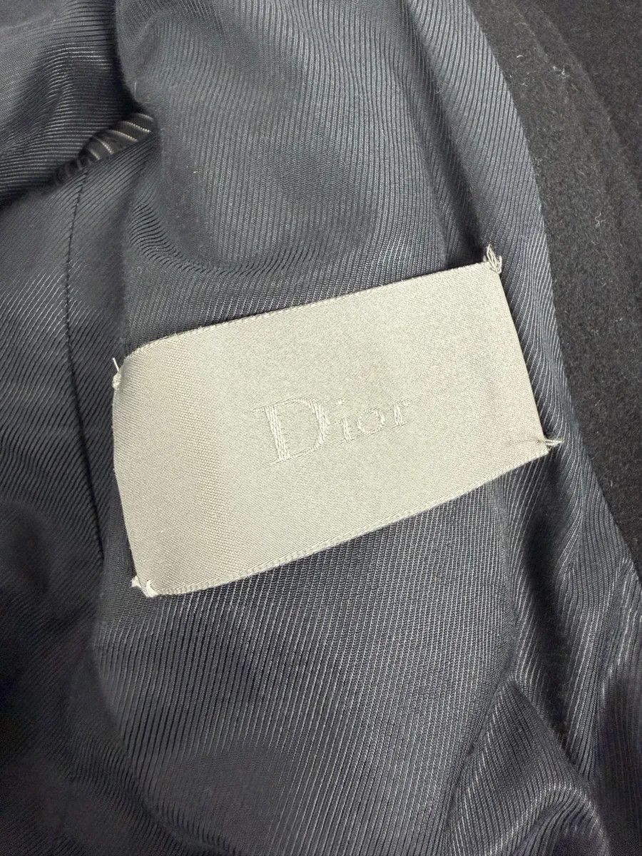 Dior AW2008 Dior Black Wool Classy Buttoned Trench Coat Size US M / EU 48-50 / 2 - 12 Thumbnail
